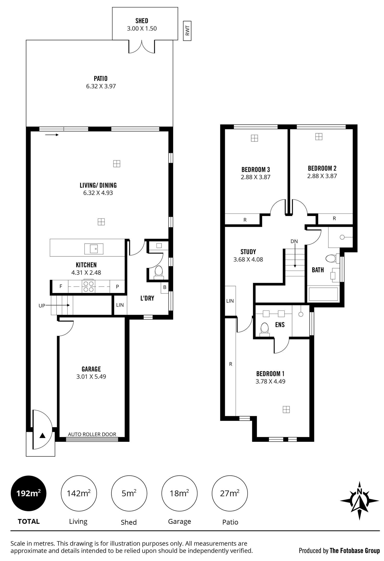 Floorplan of Homely house listing, 3/102 East Street, Brompton SA 5007