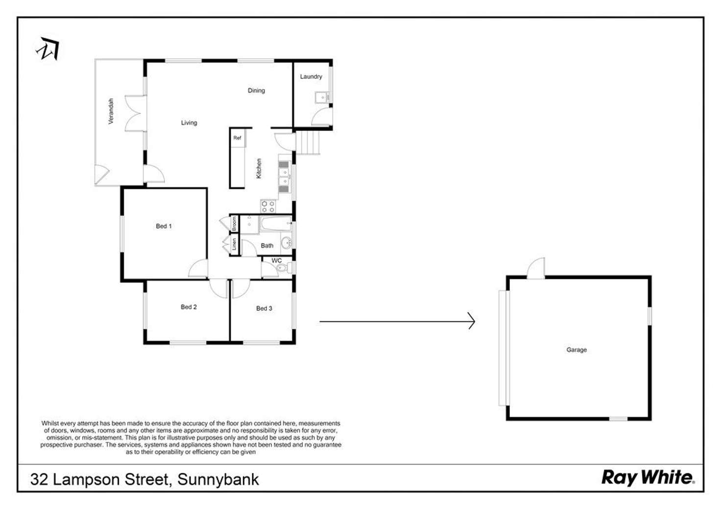 Floorplan of Homely house listing, 32 Lampson Street, Sunnybank QLD 4109