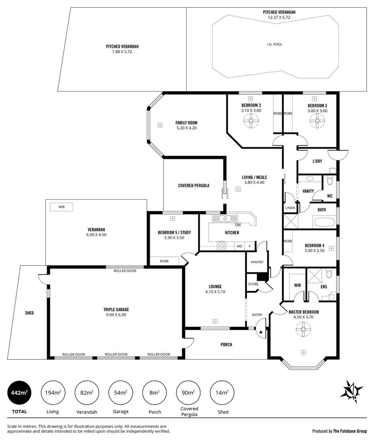 Floorplan of Homely house listing, 42 Zurich Road, Craigmore SA 5114