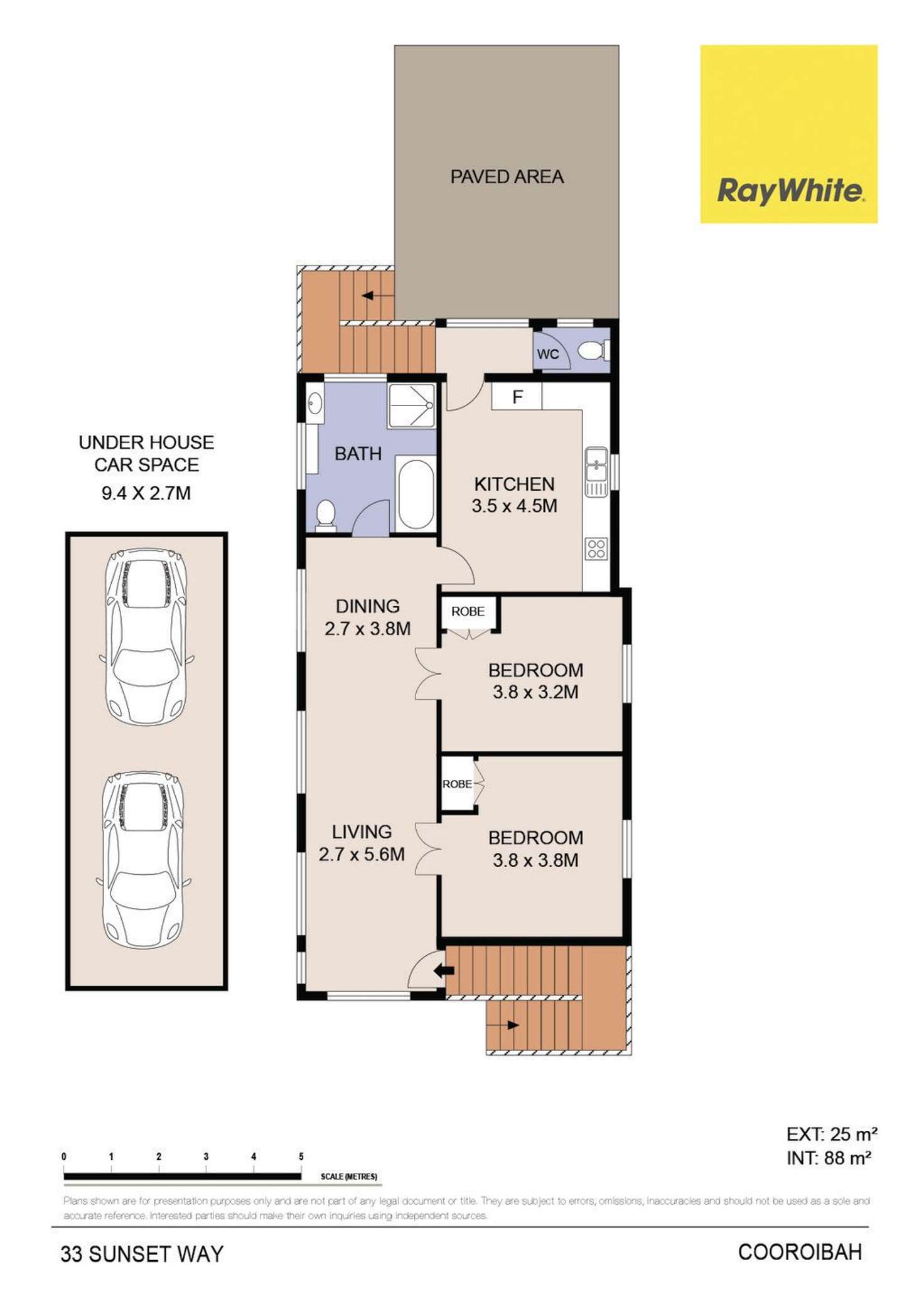 Floorplan of Homely house listing, 33 Sunset Way, Cooroibah QLD 4565