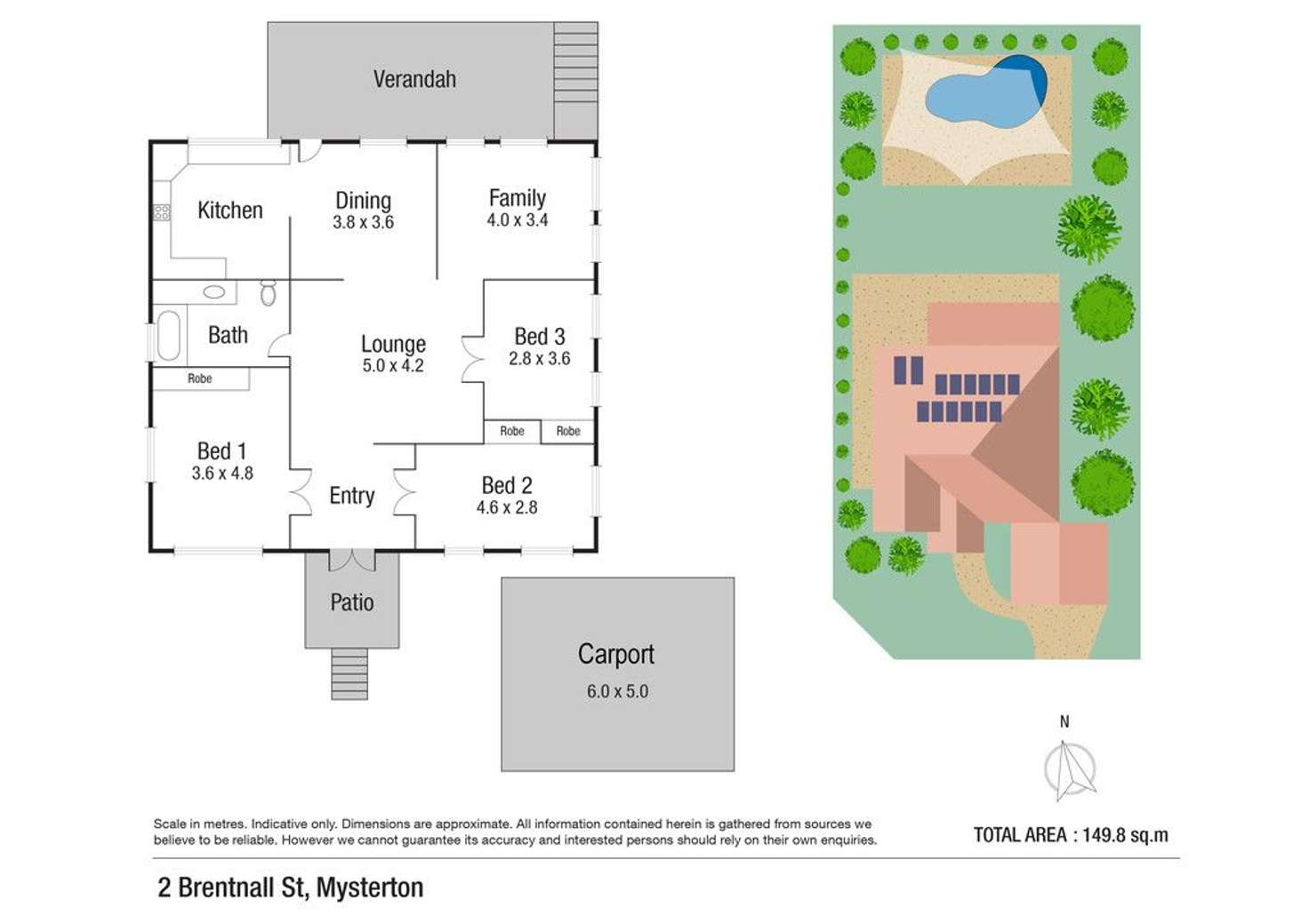 Floorplan of Homely house listing, 2 Brentnall Street, Mysterton QLD 4812