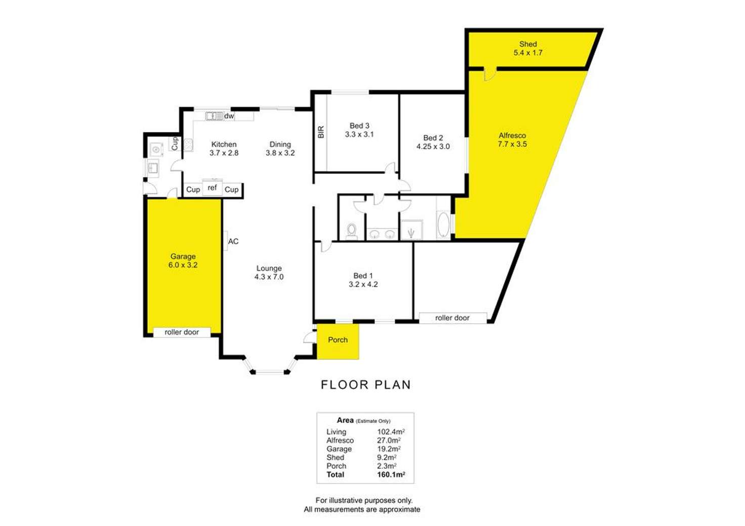 Floorplan of Homely house listing, 33 Whelan Avenue, Camden Park SA 5038