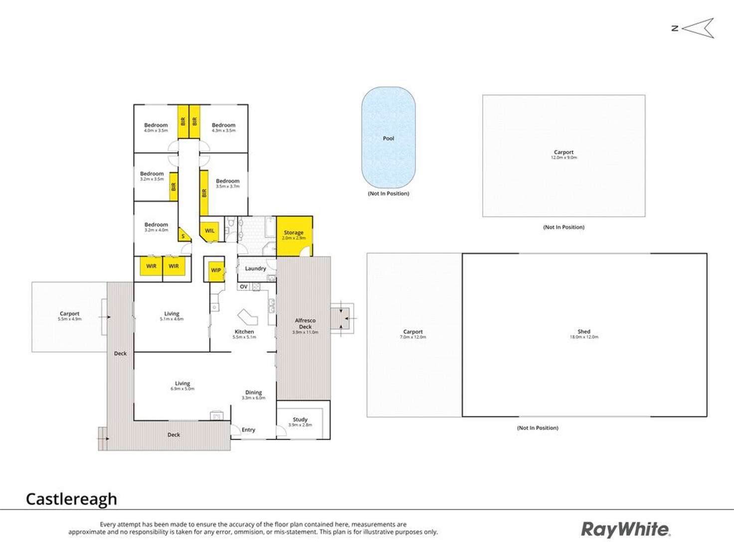 Floorplan of Homely house listing, 62 Post Office Road, Castlereagh NSW 2749