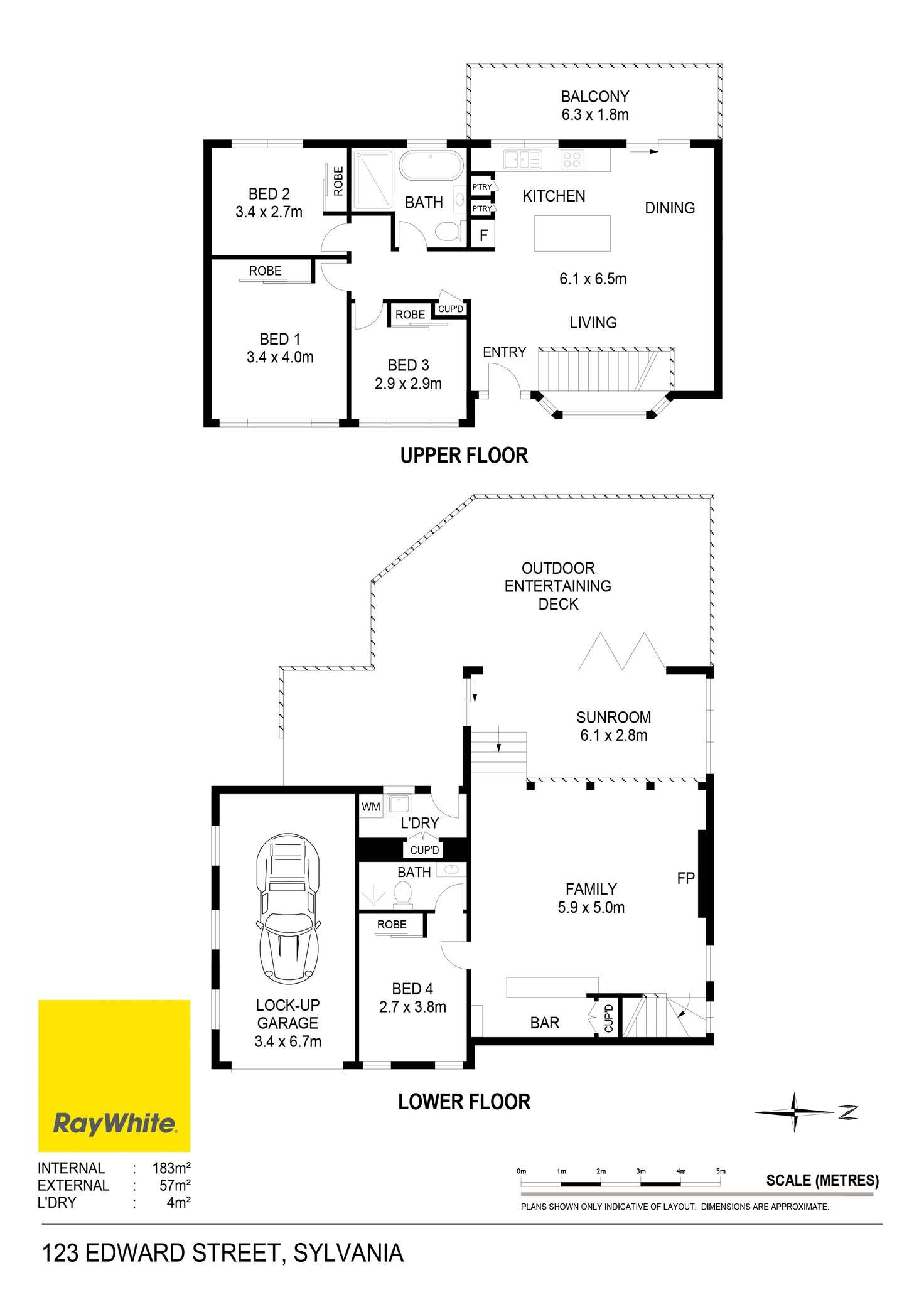 Floorplan of Homely house listing, 123 Edward Street, Sylvania NSW 2224
