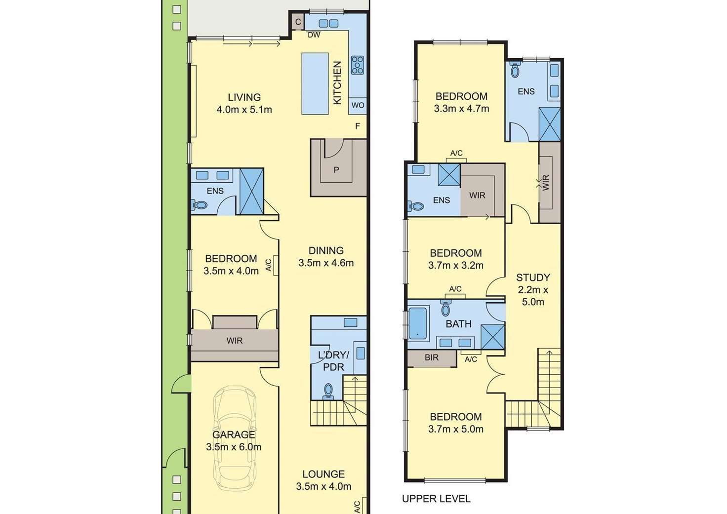 Floorplan of Homely house listing, 5 Darling Street, Fairfield VIC 3078