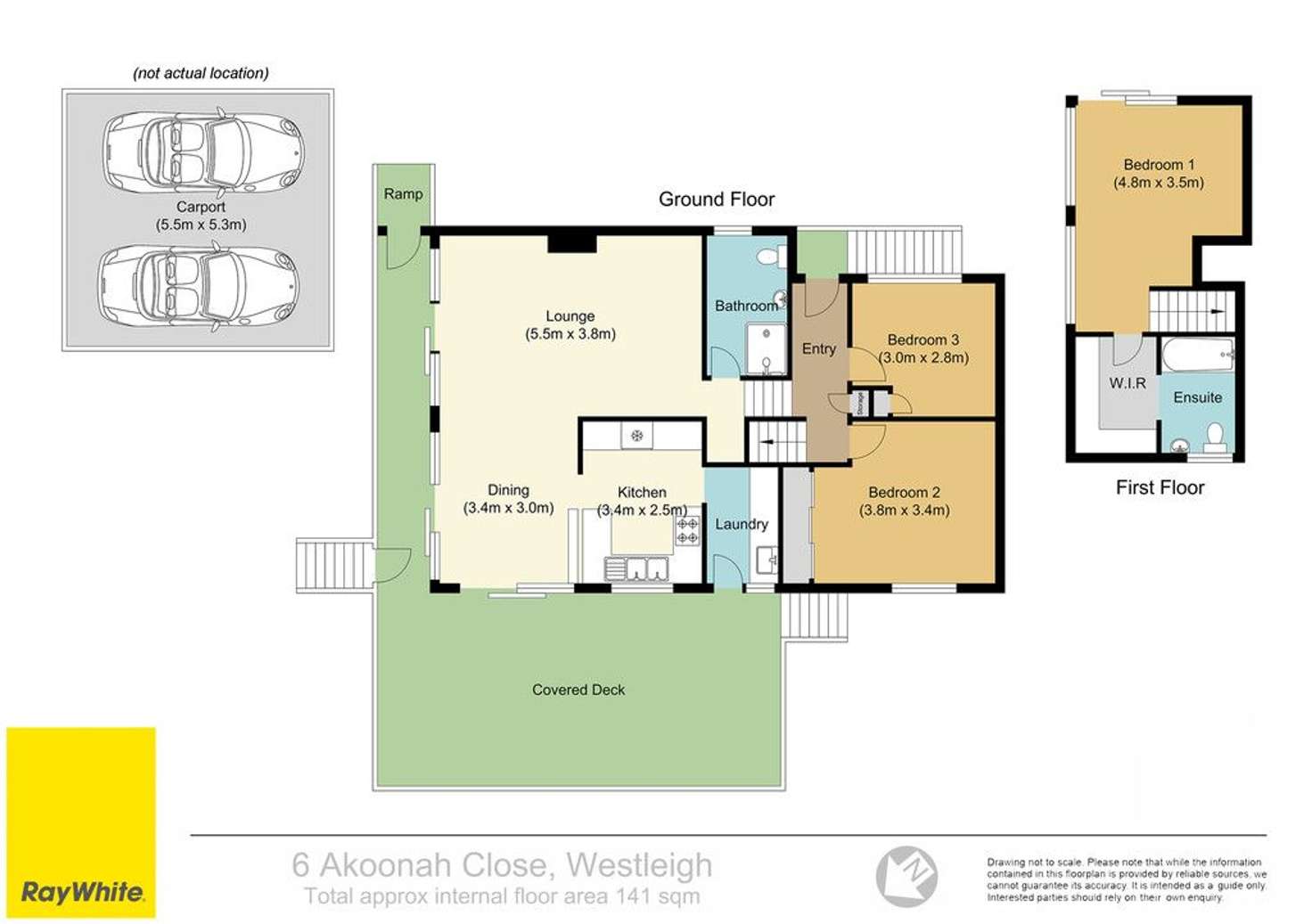 Floorplan of Homely house listing, 6 Akoonah Close, Westleigh NSW 2120