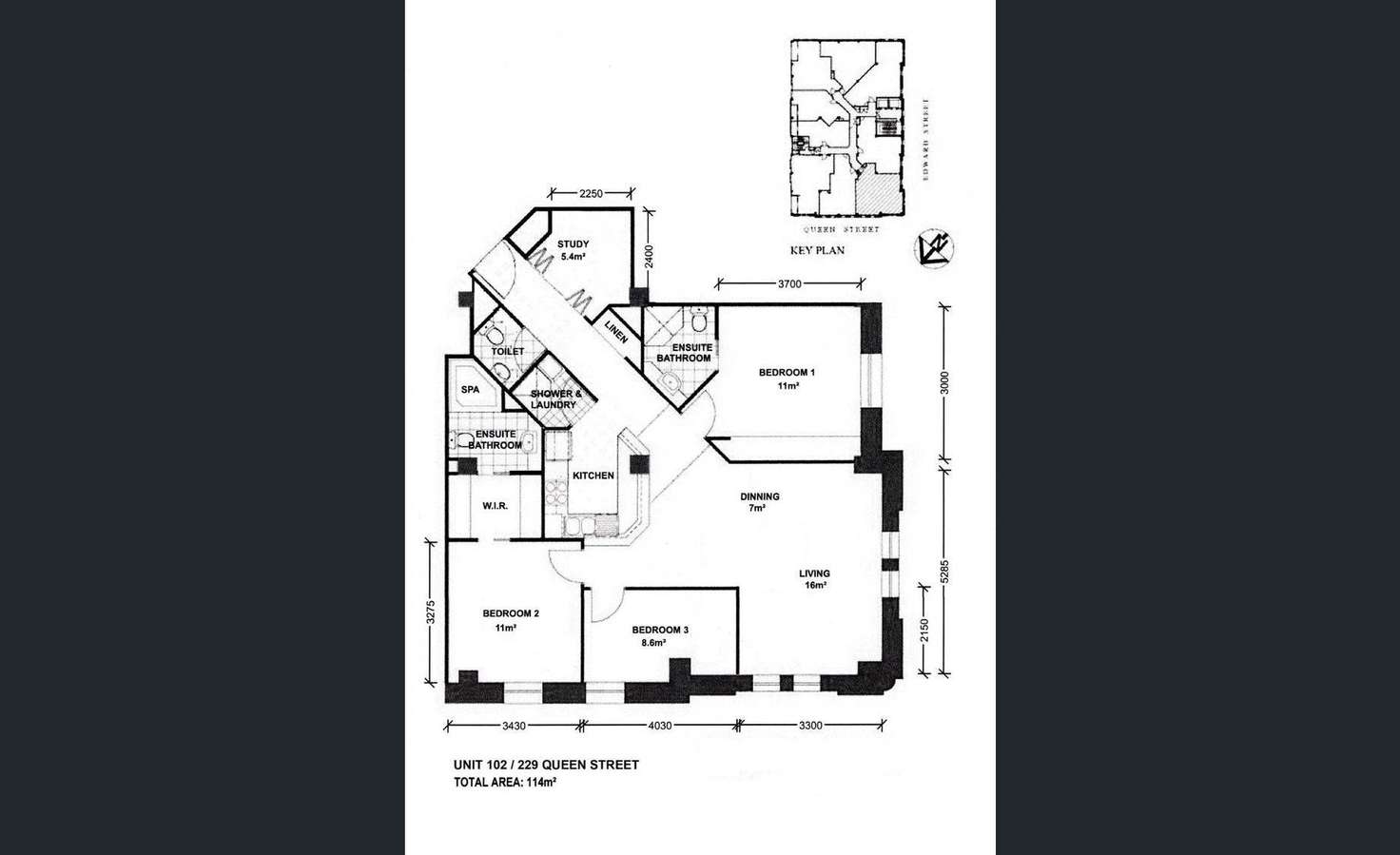Floorplan of Homely apartment listing, 102/229 Queen Street, Brisbane City QLD 4000