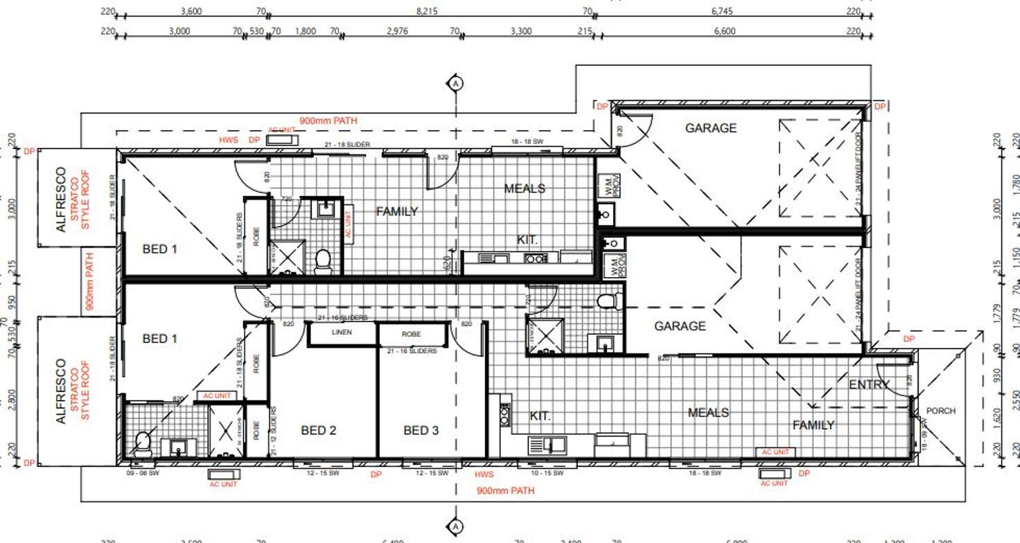 Floorplan of Homely semiDetached listing, 1/137 Regatta Circuit, Burpengary QLD 4505