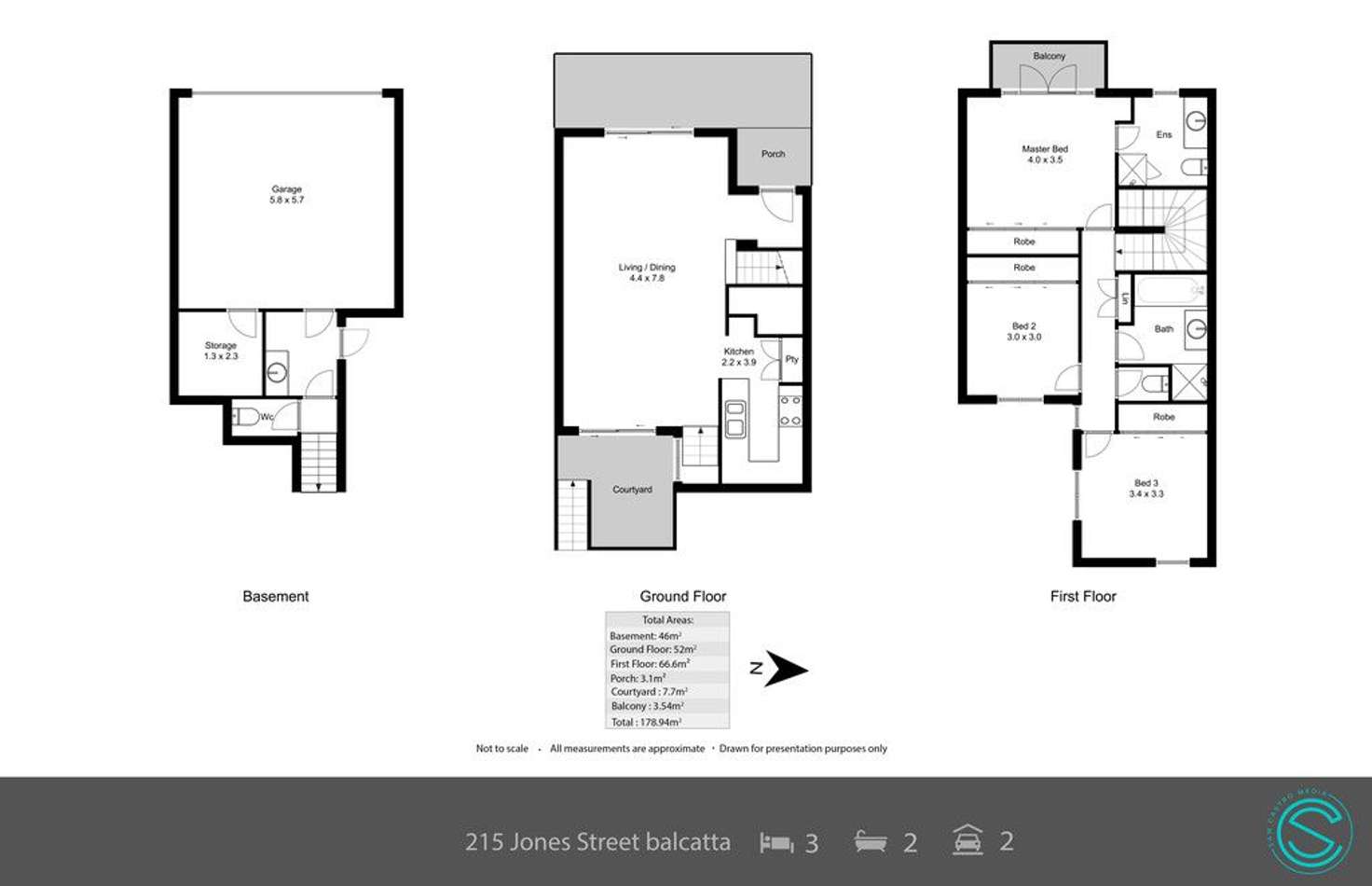 Floorplan of Homely house listing, 215 Jones Street, Balcatta WA 6021