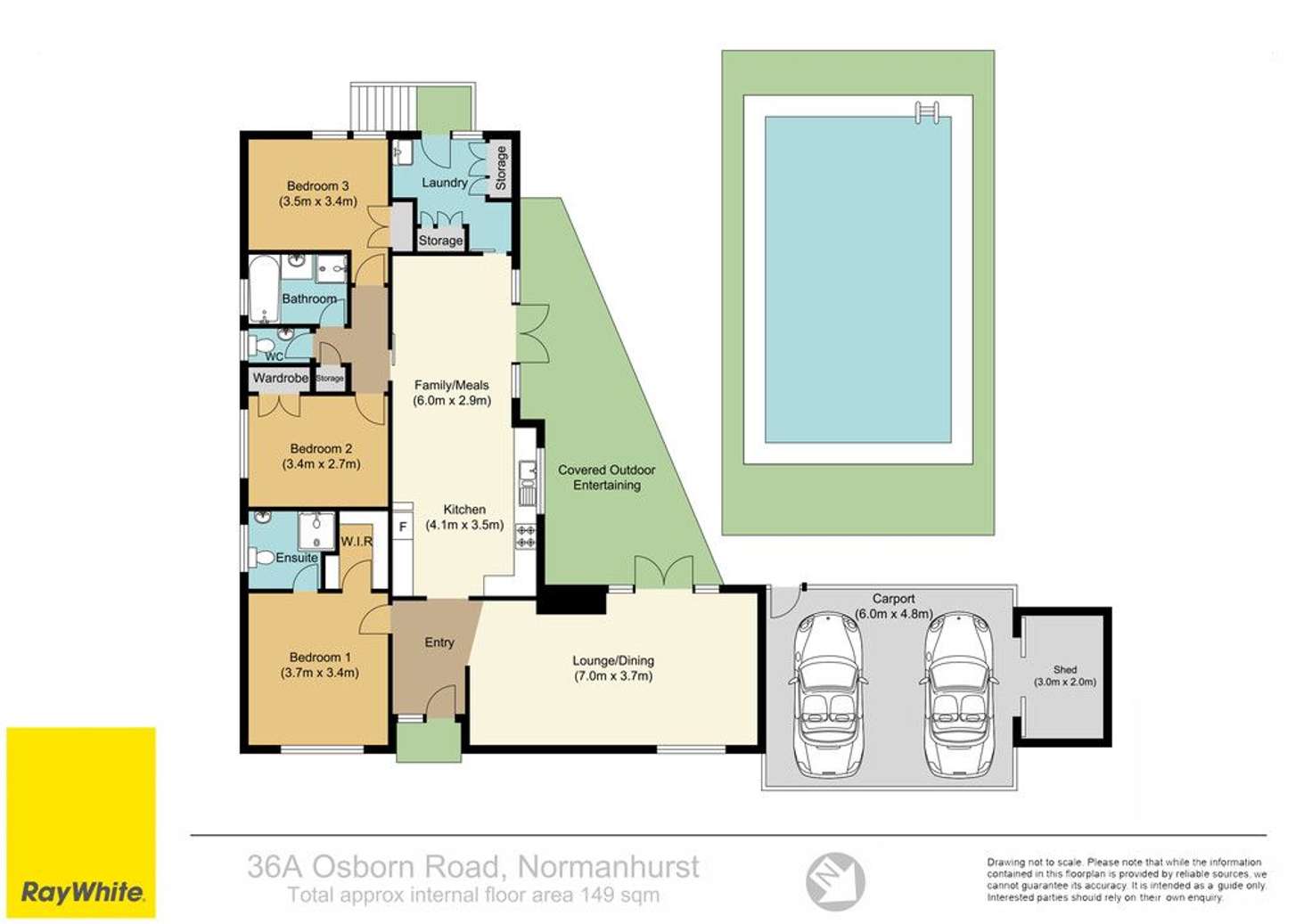 Floorplan of Homely house listing, 36a Osborn Road, Normanhurst NSW 2076