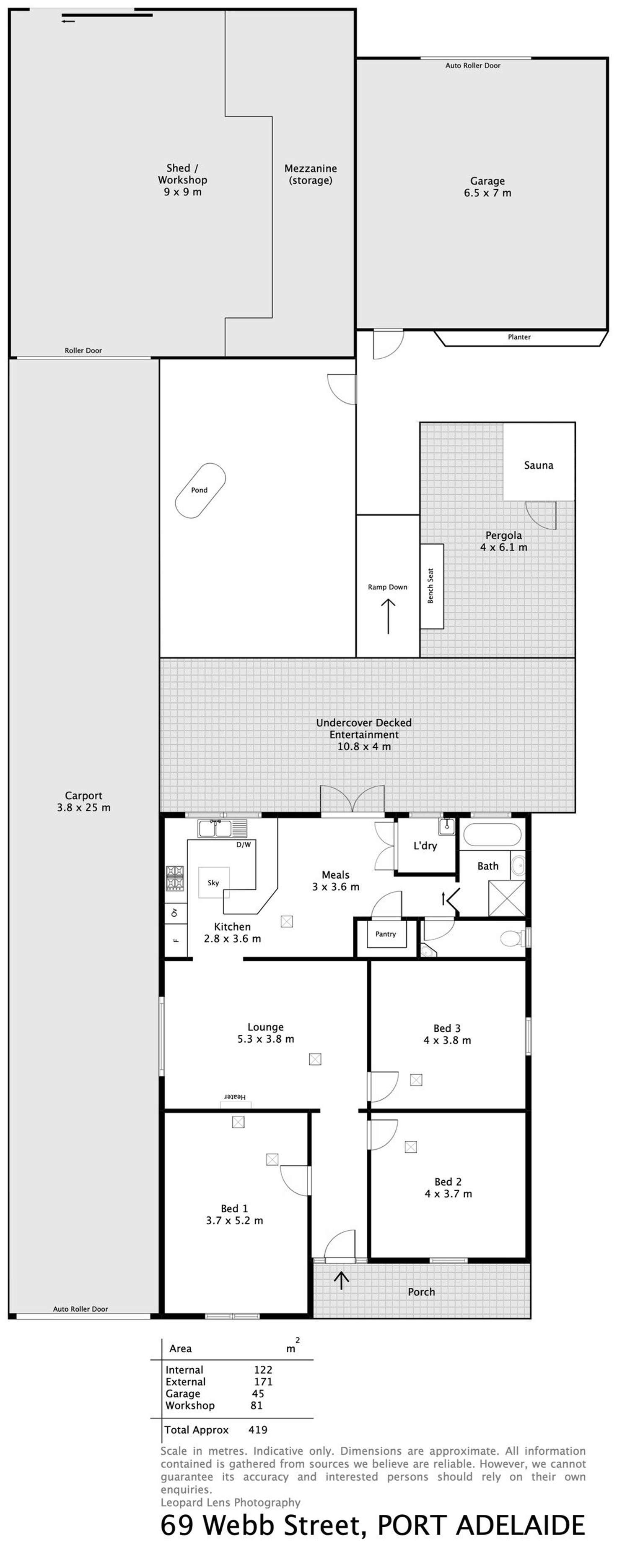 Floorplan of Homely house listing, 69 Webb Street, Port Adelaide SA 5015