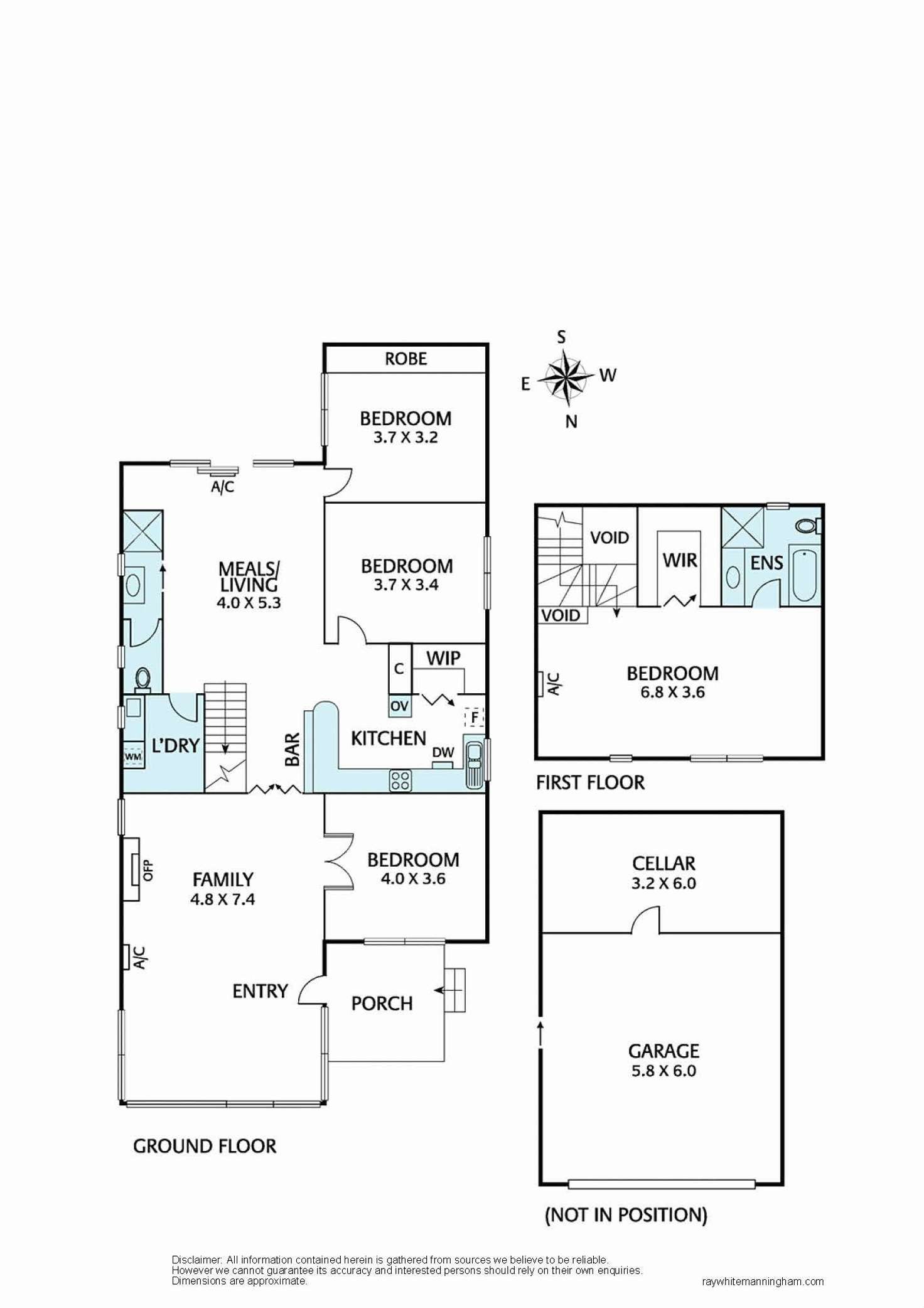 Floorplan of Homely house listing, 2,3,4/194 Foote Street, Templestowe VIC 3106