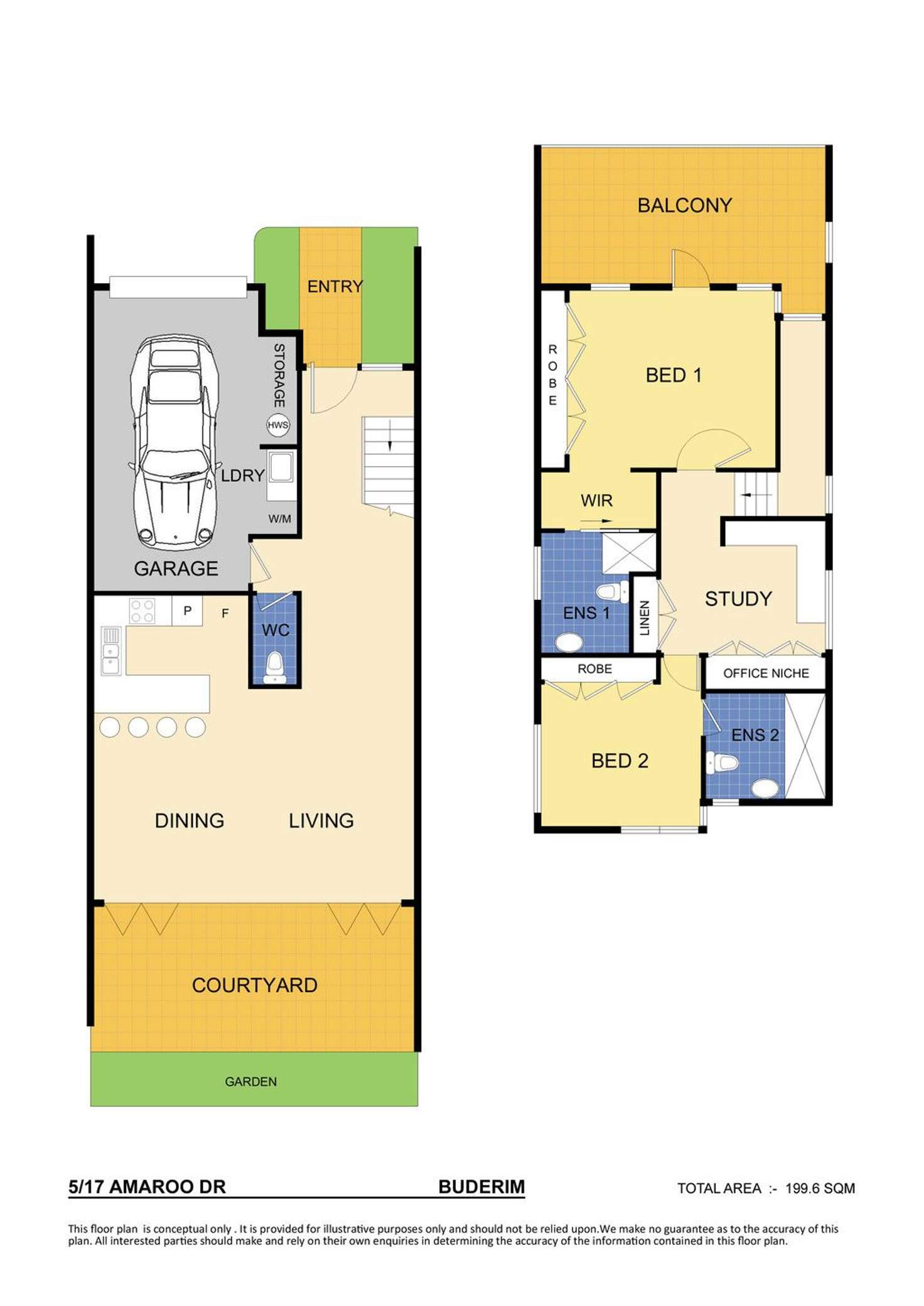 Floorplan of Homely unit listing, 5/17 Amaroo Drive, Buderim QLD 4556