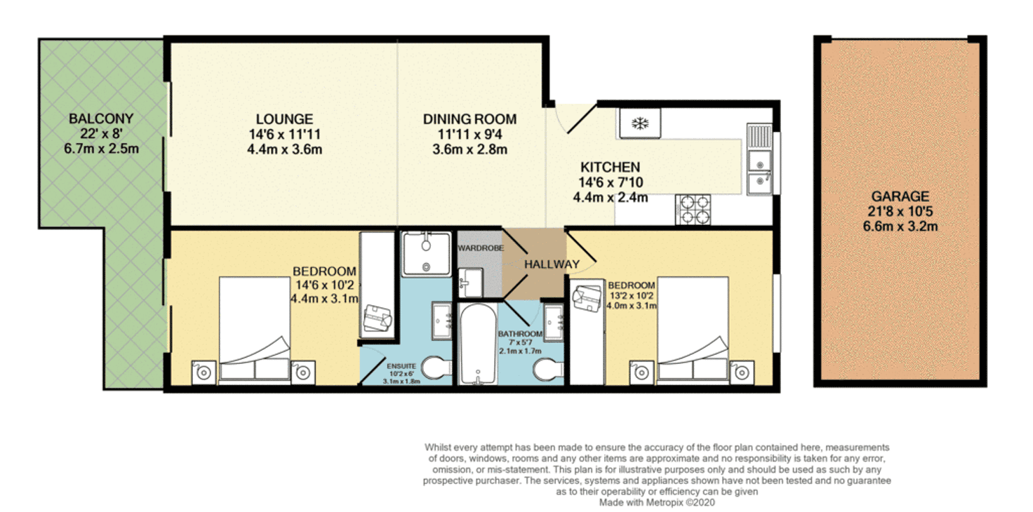 Floorplan of Homely unit listing, 33/195-199 William Street, Granville NSW 2142