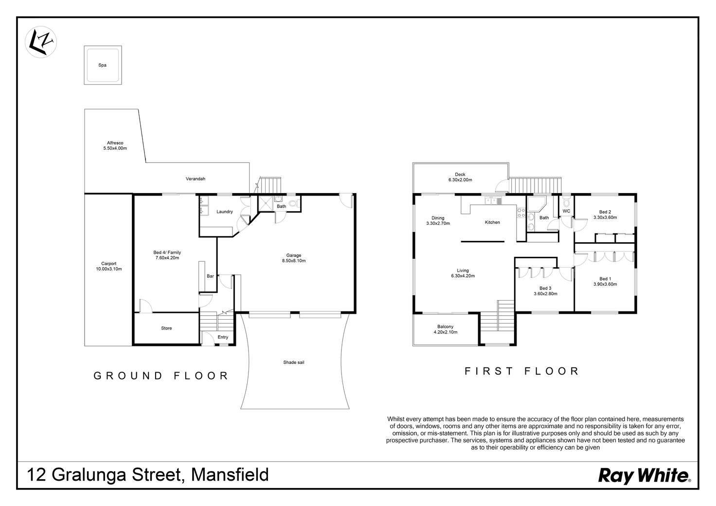 Floorplan of Homely house listing, 12 Gralunga Street, Mansfield QLD 4122