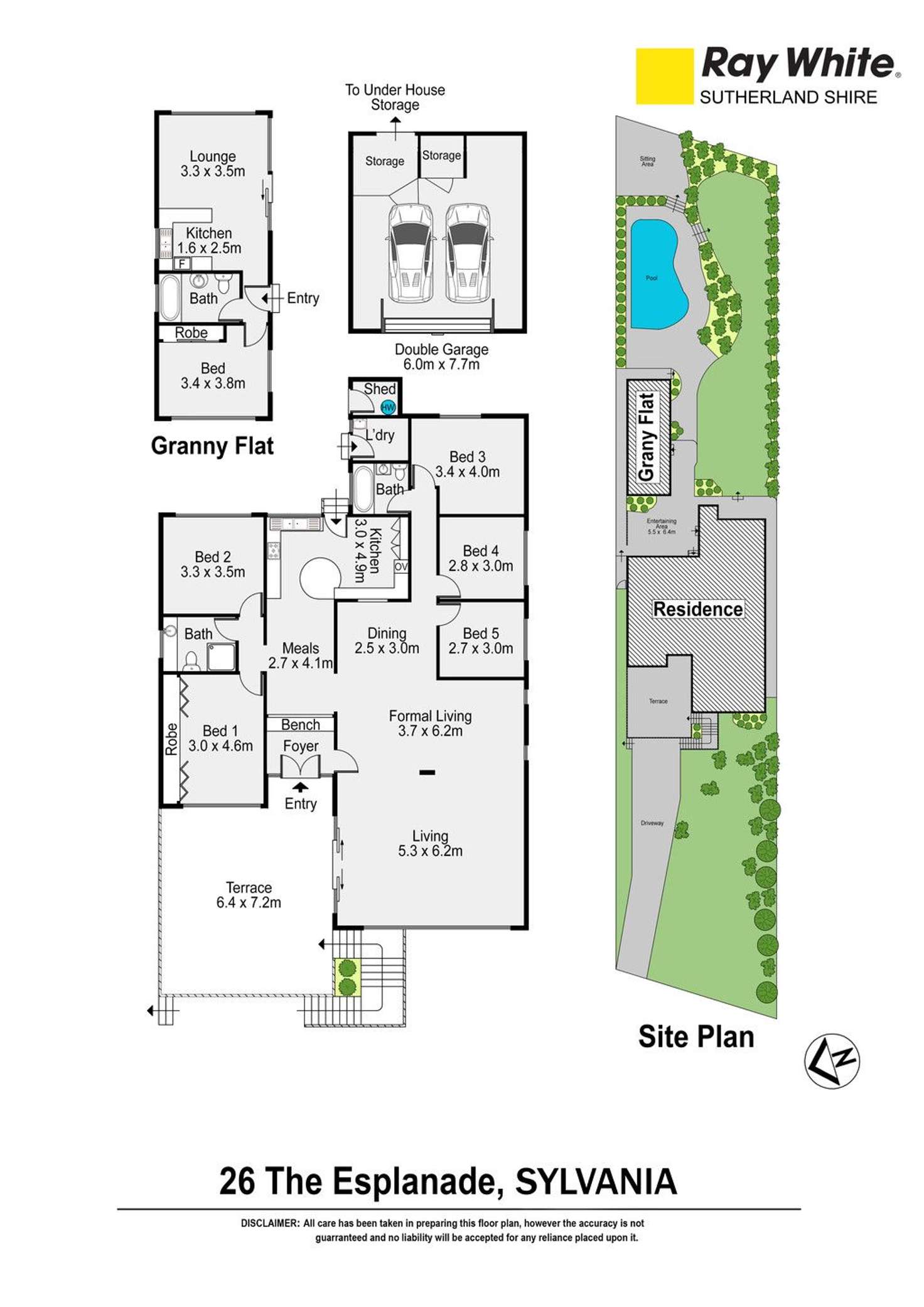 Floorplan of Homely house listing, 26 The Esplanade, Sylvania NSW 2224