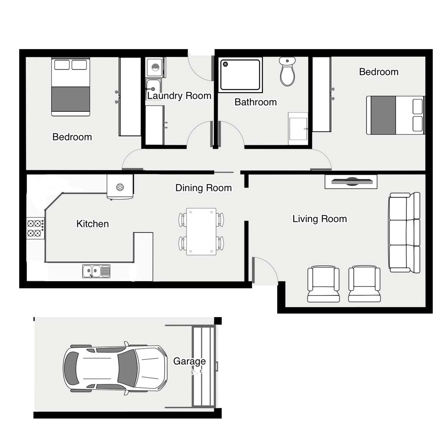 Floorplan of Homely unit listing, 3/317 San Mateo Avenue, Mildura VIC 3500