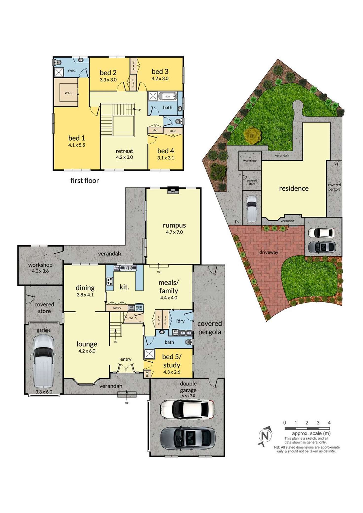 Floorplan of Homely house listing, 8 Mena Court, Wheelers Hill VIC 3150