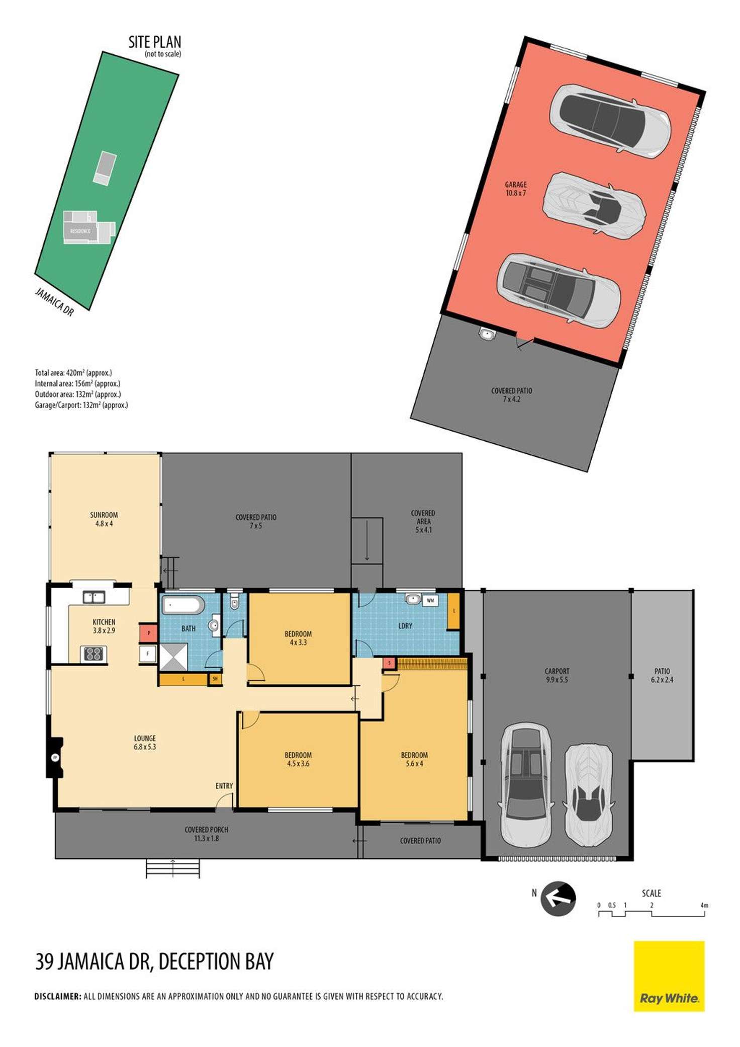 Floorplan of Homely house listing, 39 Jamaica Drive, Deception Bay QLD 4508