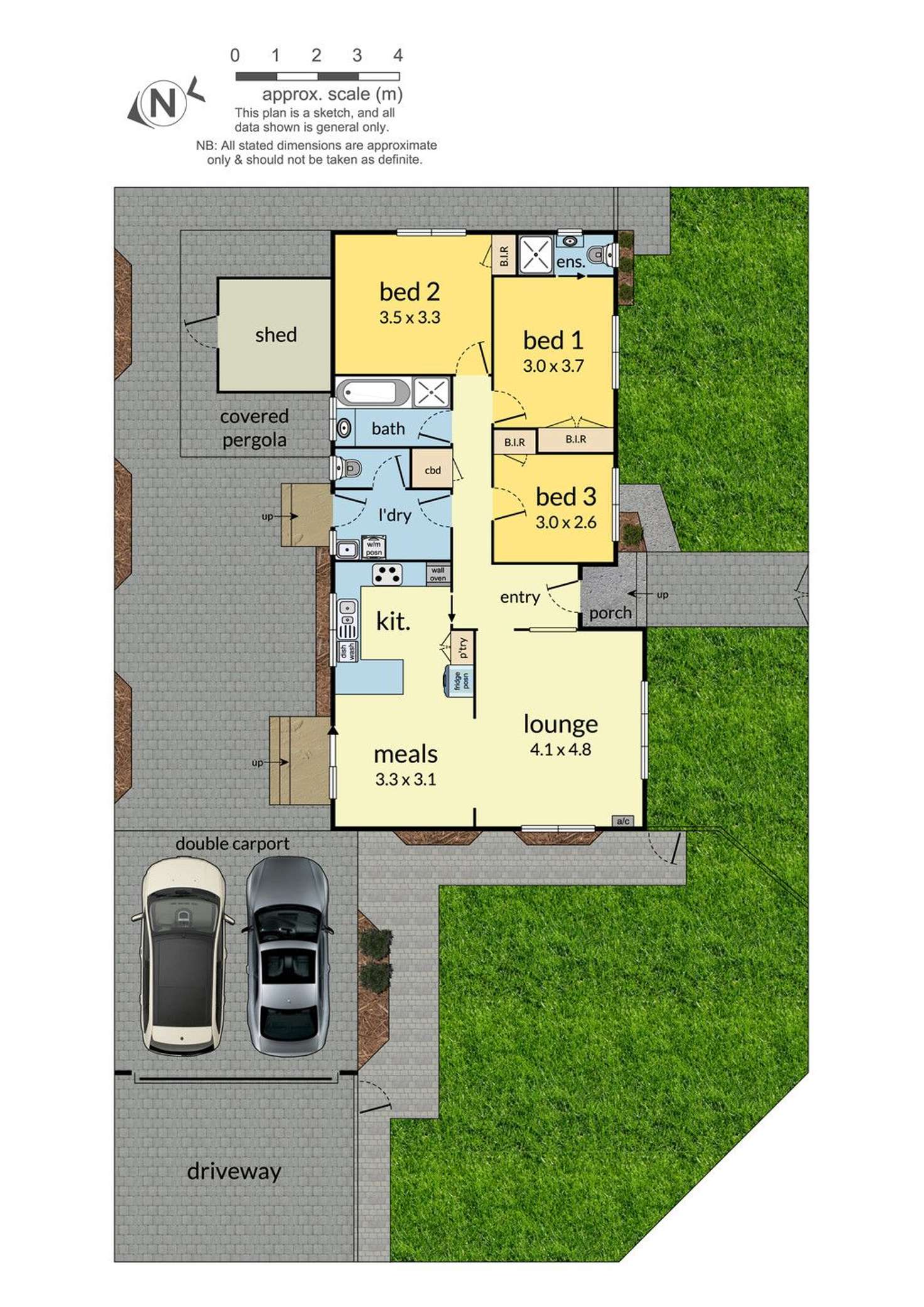 Floorplan of Homely house listing, 278 Brandon Park Drive, Wheelers Hill VIC 3150