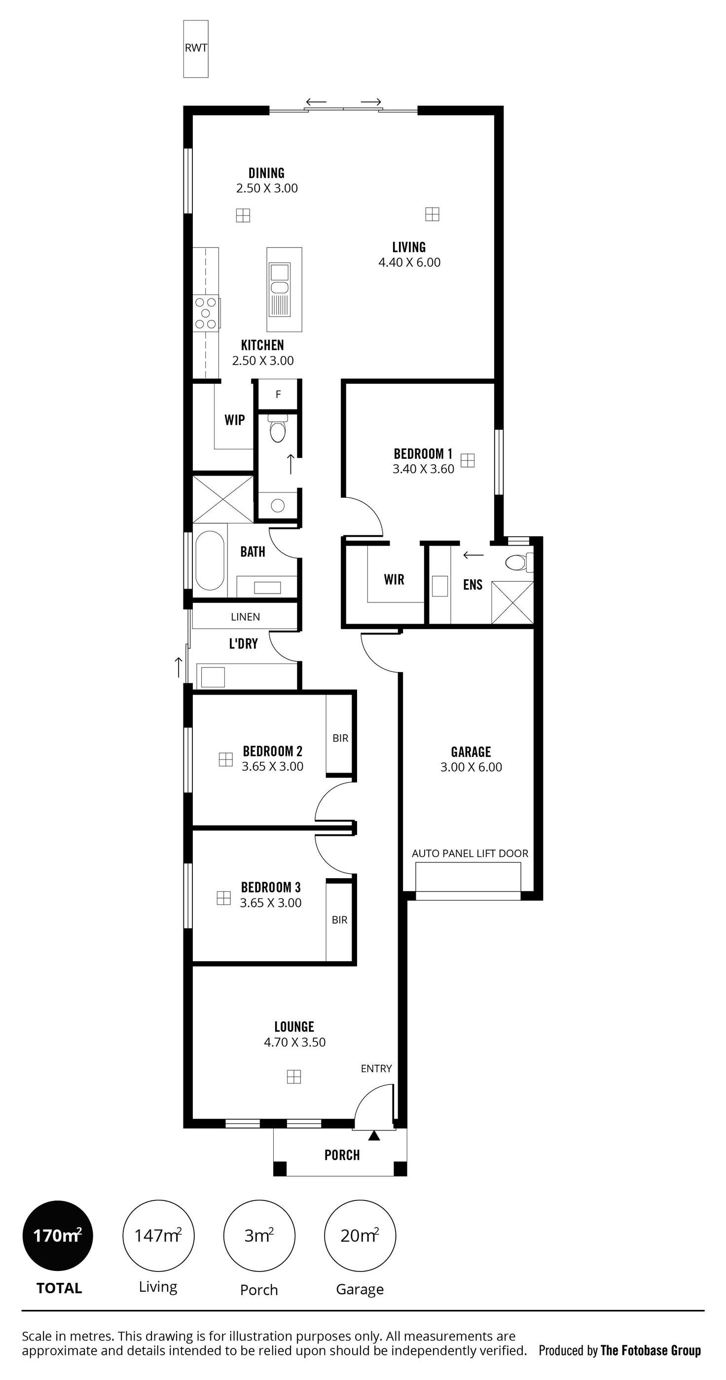 Floorplan of Homely house listing, 35a Lower Portrush Road, Marden SA 5070