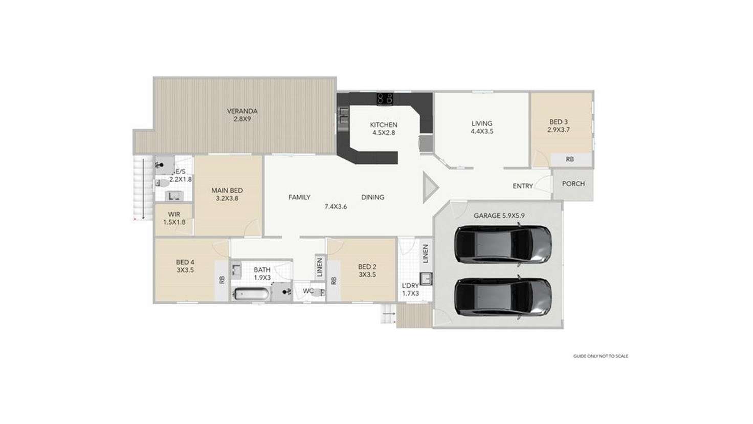 Floorplan of Homely house listing, 37 Shallow Bay Drive, Springfield Lakes QLD 4300