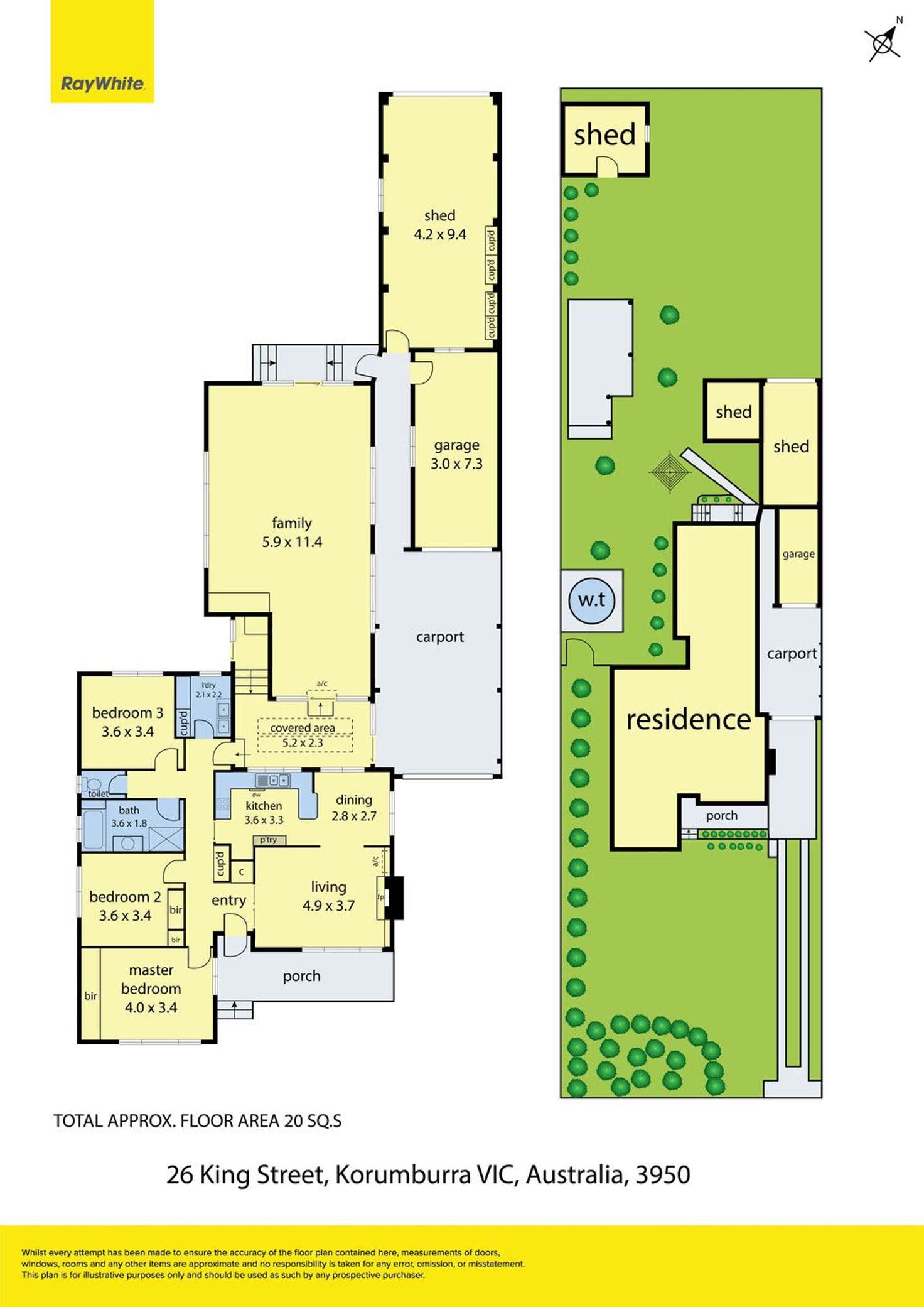 Floorplan of Homely house listing, 26 King Street, Korumburra VIC 3950