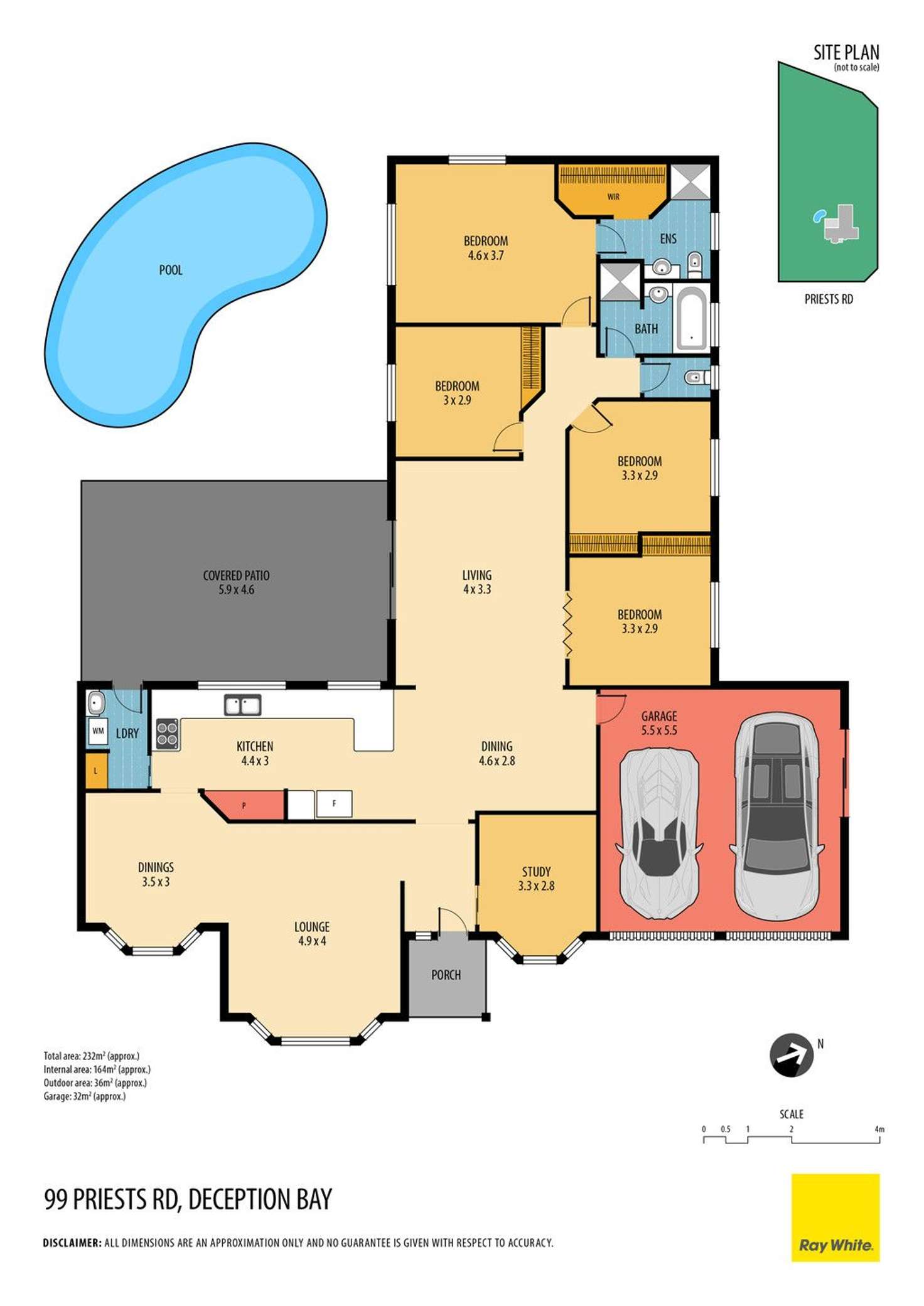 Floorplan of Homely house listing, 99 Priests Road, Deception Bay QLD 4508