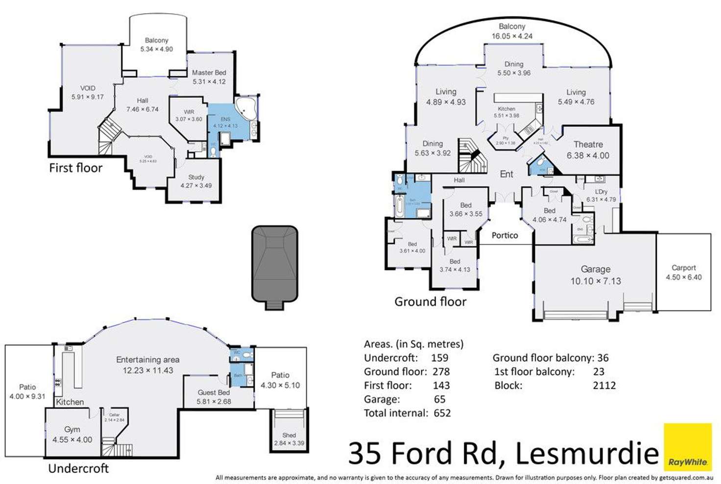 Floorplan of Homely house listing, 35 Ford Road, Lesmurdie WA 6076