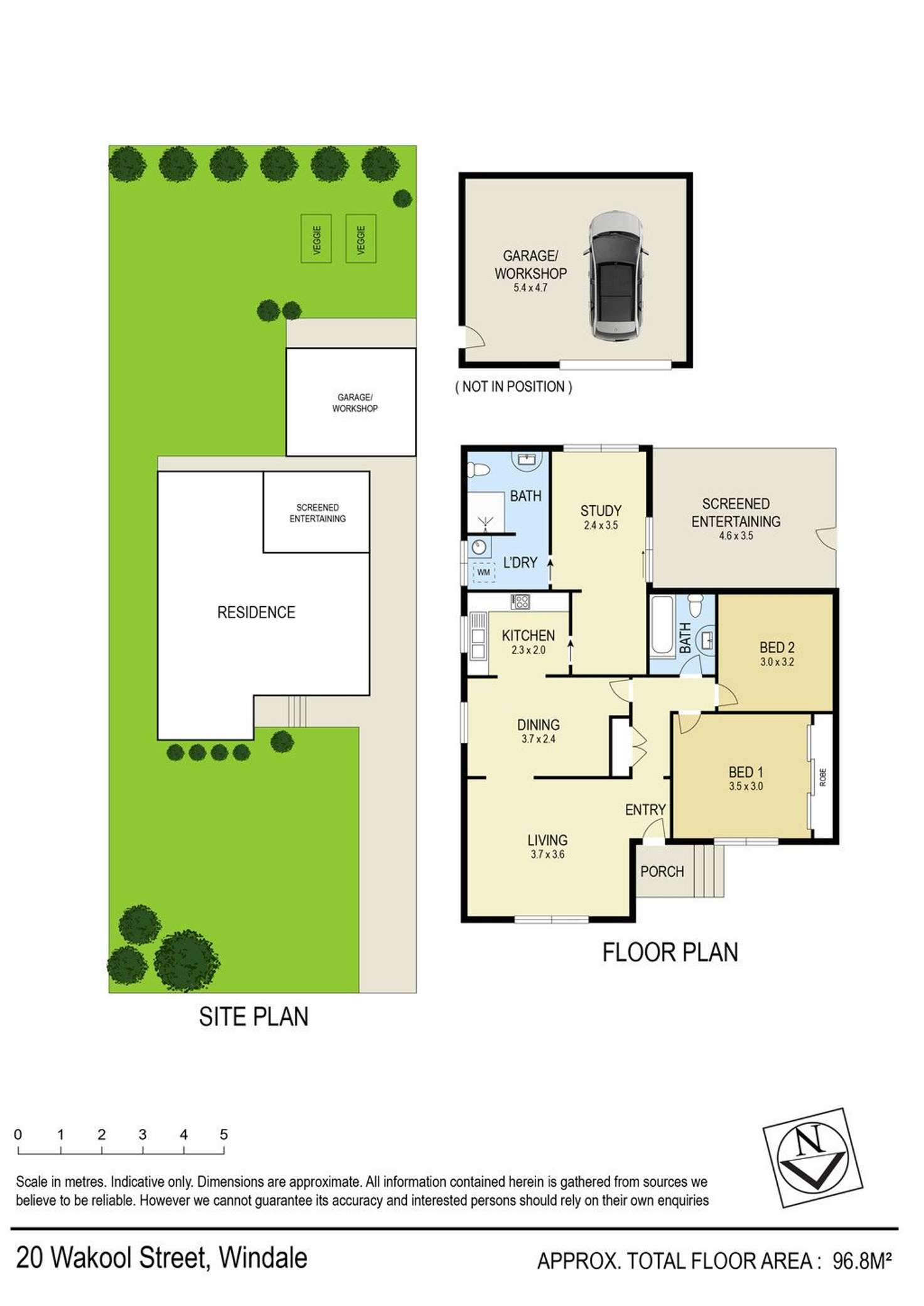 Floorplan of Homely house listing, 20 Wakool Street, Windale NSW 2306