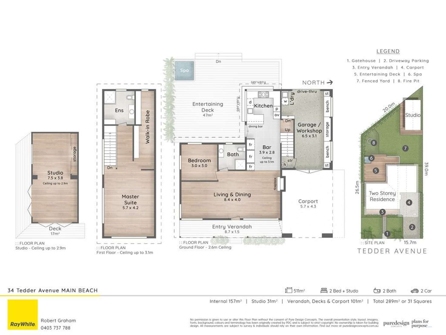 Floorplan of Homely house listing, 34 Tedder Avenue, Main Beach QLD 4217