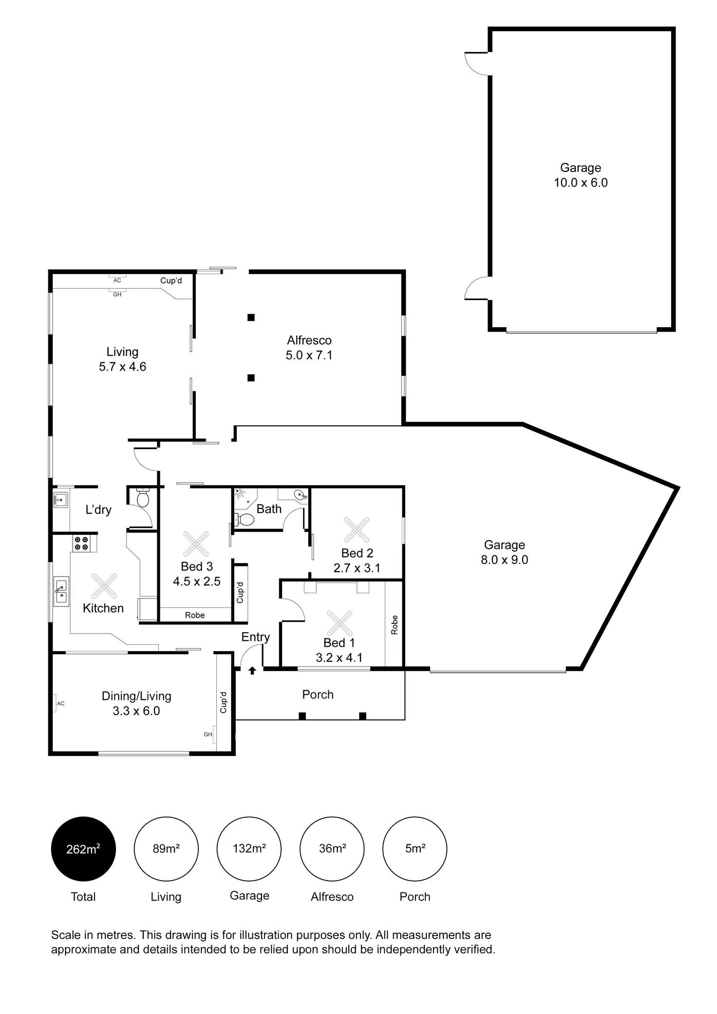 Floorplan of Homely house listing, 14 Griffiths Street, Henley Beach SA 5022