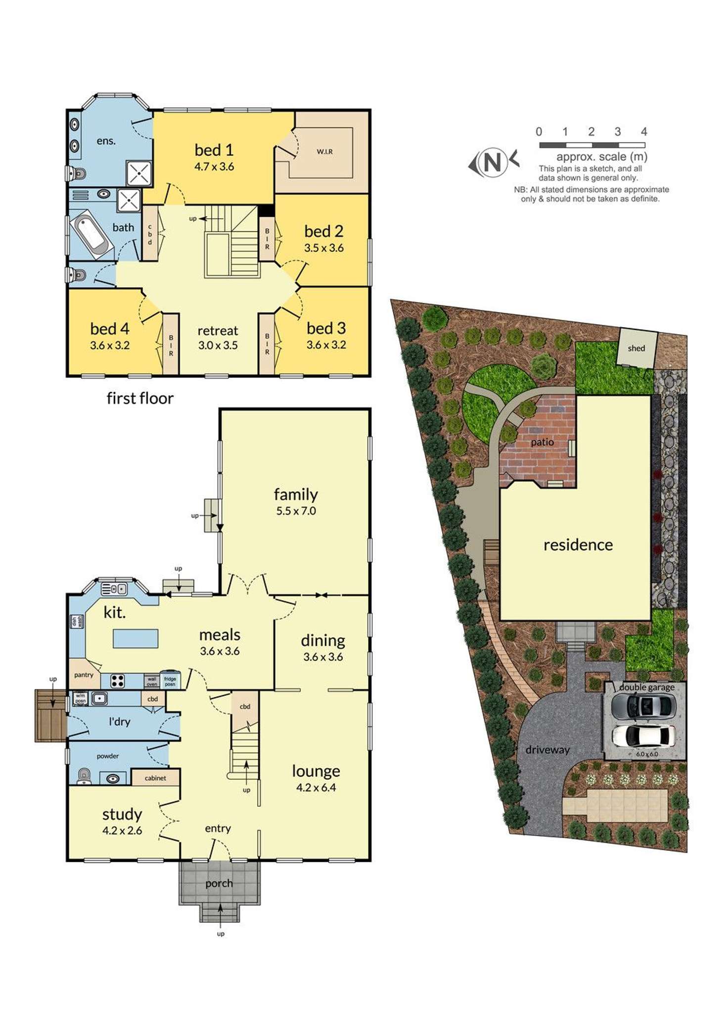 Floorplan of Homely house listing, 3 College Court, Glen Waverley VIC 3150