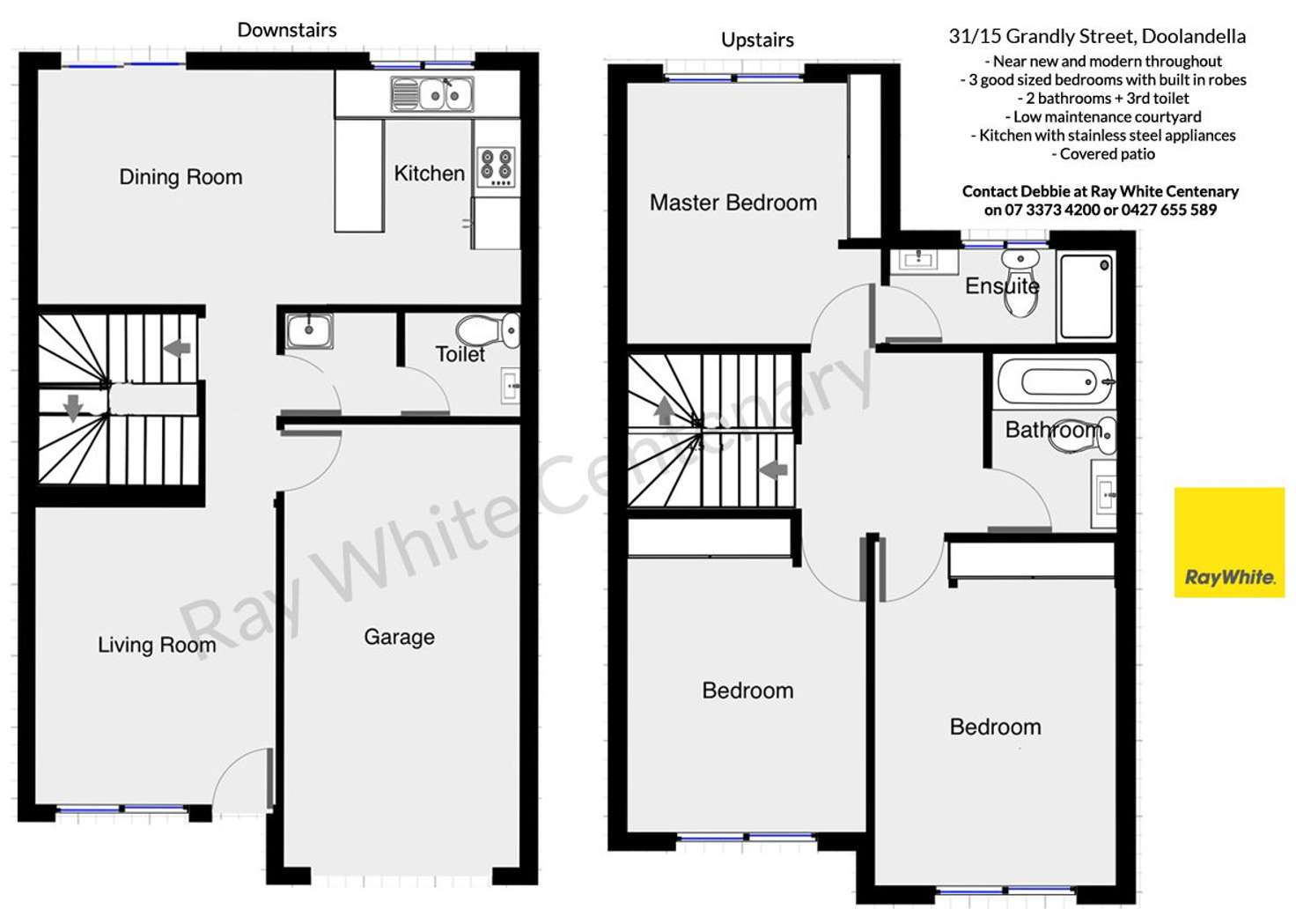 Floorplan of Homely townhouse listing, 31/15 Grandly Street, Doolandella QLD 4077