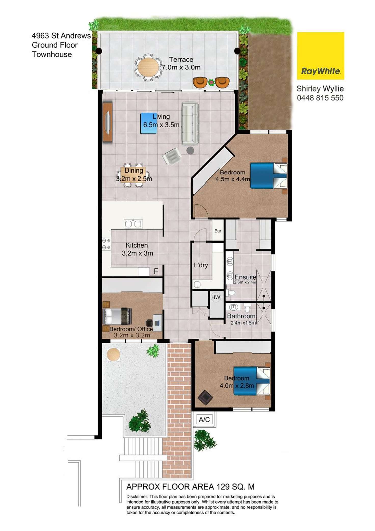 Floorplan of Homely apartment listing, 4963 St Andrews Terrace, Sanctuary Cove QLD 4212
