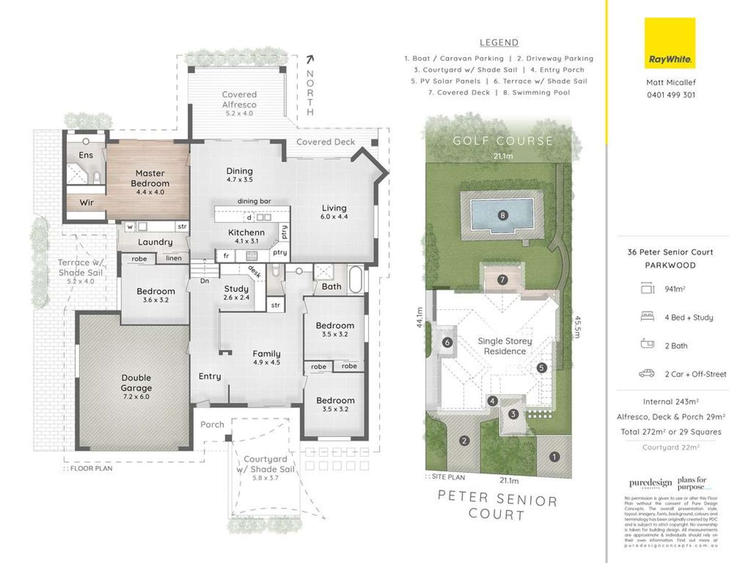 Floorplan of Homely house listing, 36 Peter Senior Court, Parkwood QLD 4214