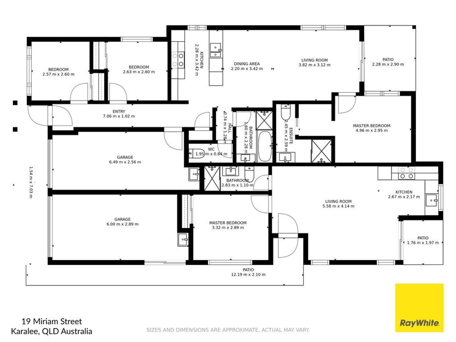 Floorplan of Homely house listing, 19 Miriam Street, Karalee QLD 4306