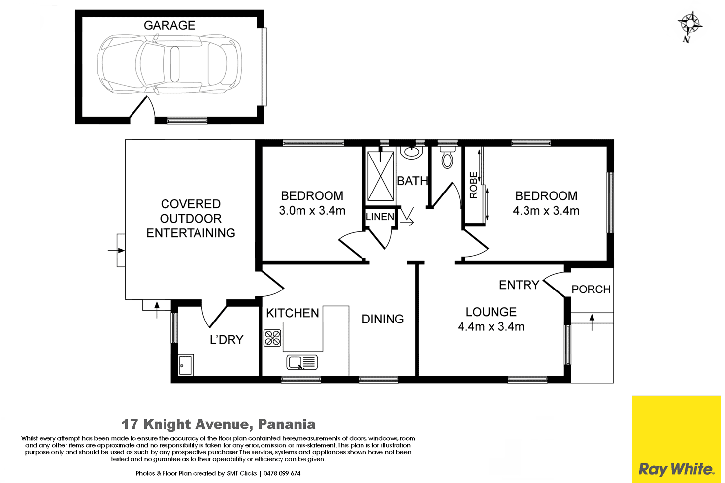 Floorplan of Homely house listing, 17 Knight Avenue, Panania NSW 2213