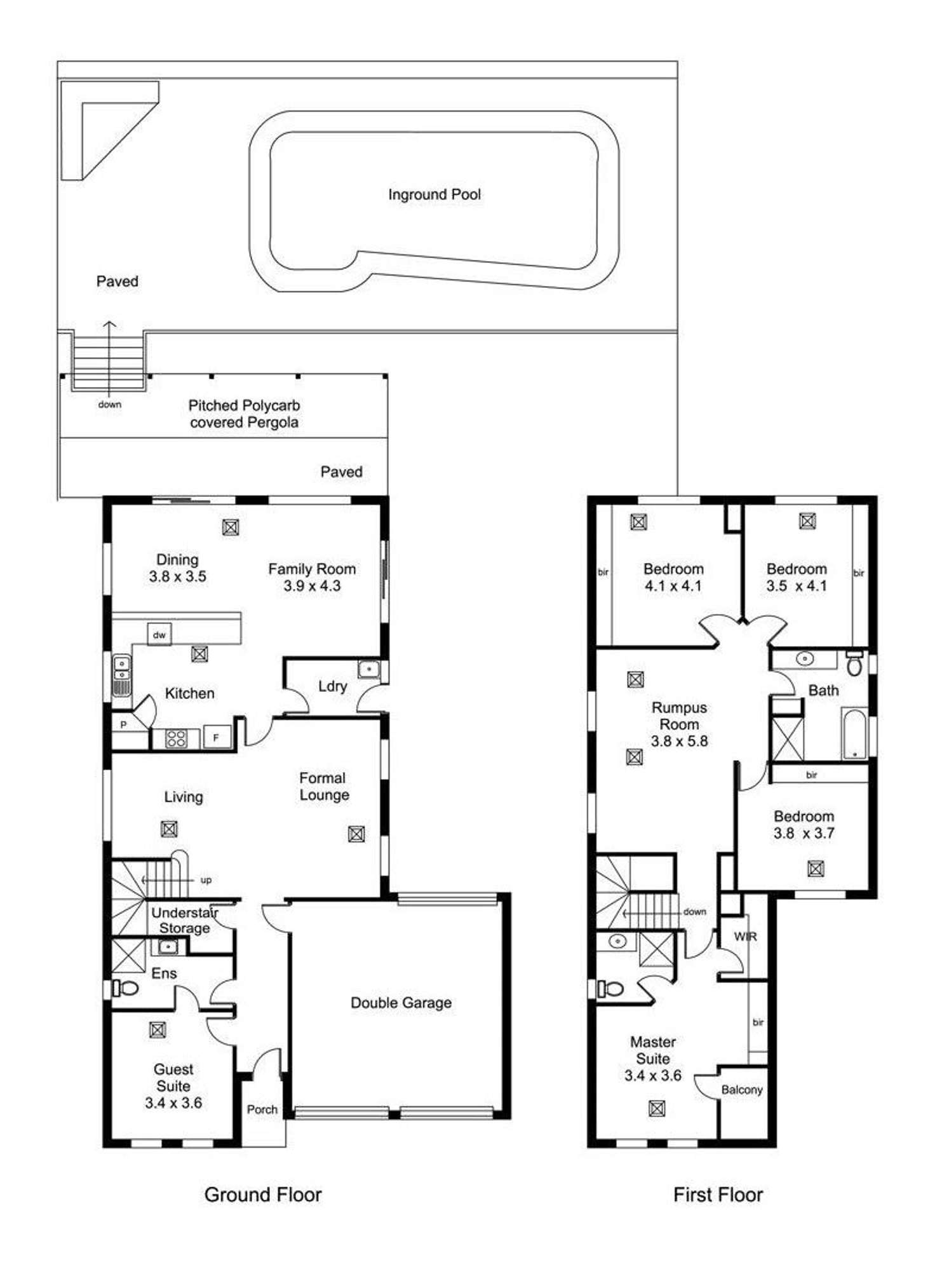 Floorplan of Homely house listing, 5 St Andrews Drive, Strathalbyn SA 5255