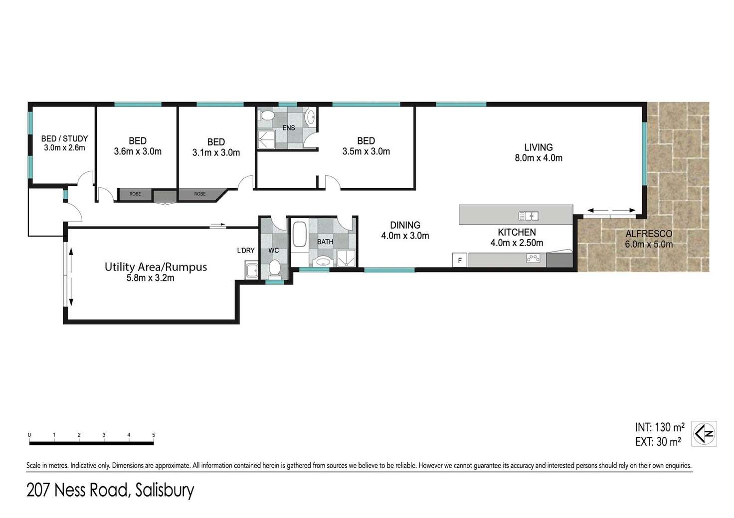 Floorplan of Homely house listing, 207 Ness Road, Salisbury QLD 4107