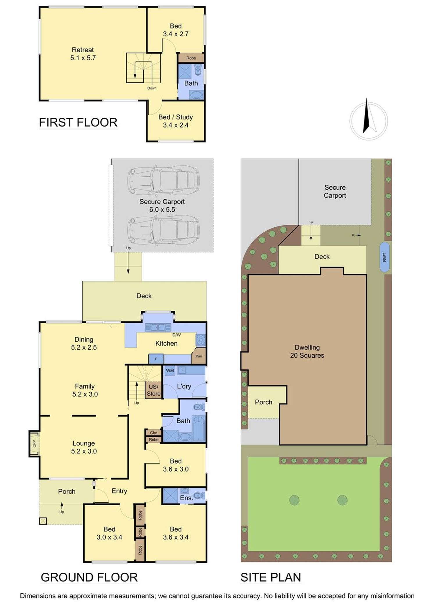 Floorplan of Homely house listing, 1/8 Lidgate Avenue, Rowville VIC 3178