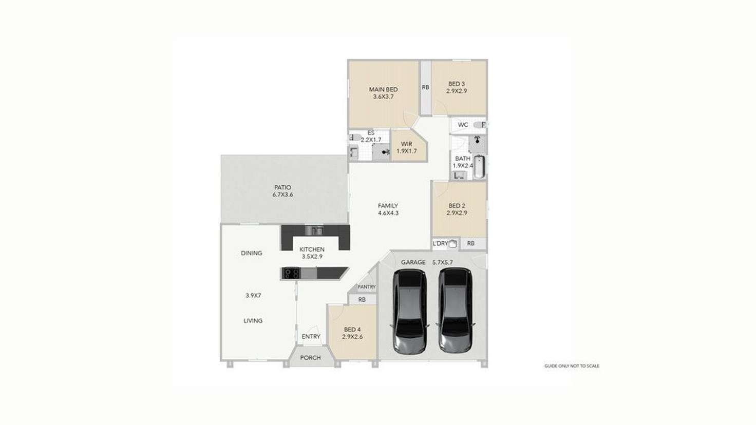 Floorplan of Homely house listing, 18 Waratah Crescent, Springfield Lakes QLD 4300
