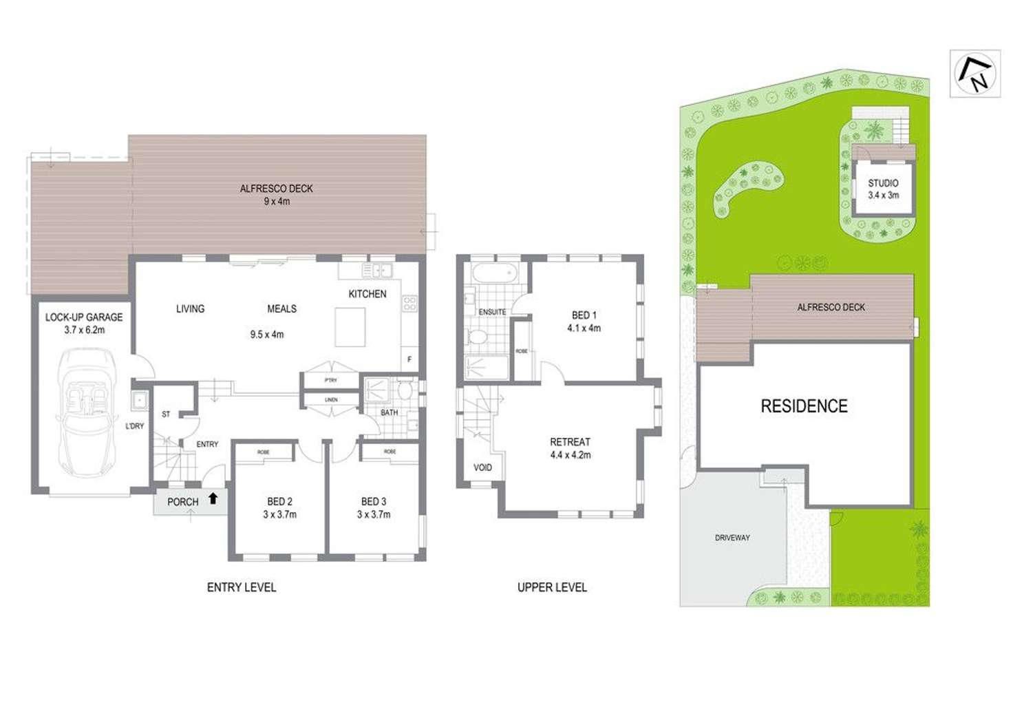 Floorplan of Homely house listing, 1A Wrexham Road, Thirroul NSW 2515