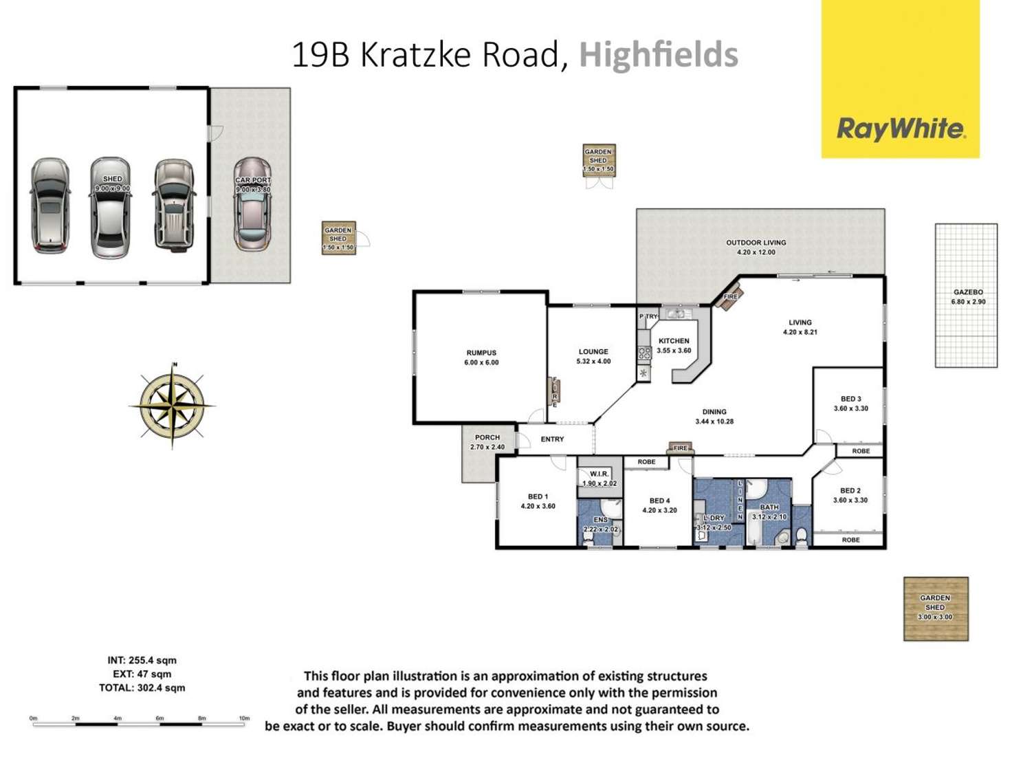 Floorplan of Homely house listing, 19B Kratzke Road, Highfields QLD 4352