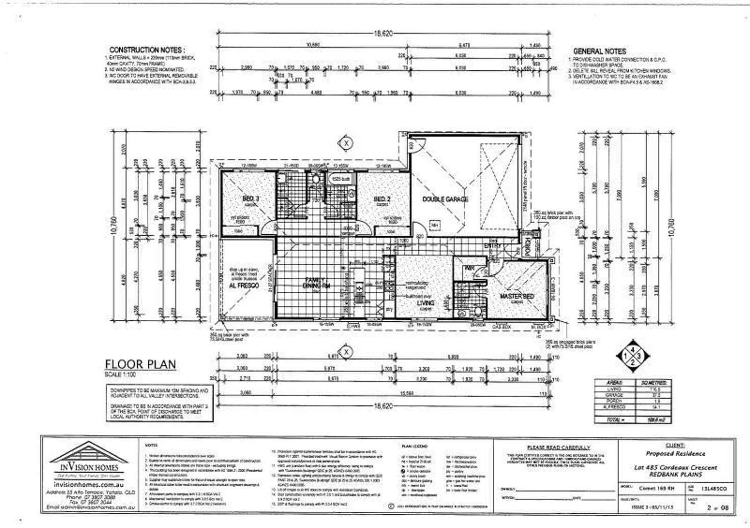 Floorplan of Homely house listing, 99 Cordeaux Crescent, Redbank Plains QLD 4301