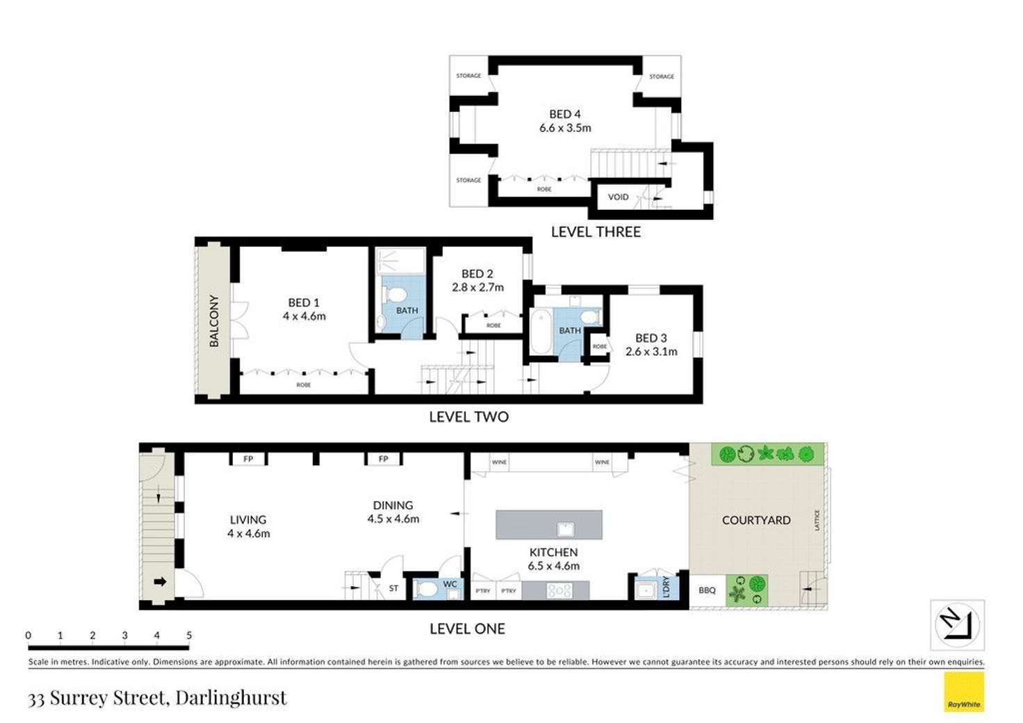 Floorplan of Homely house listing, 33 Surrey Street, Darlinghurst NSW 2010