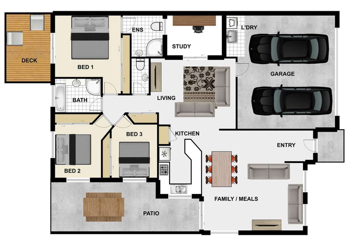Floorplan of Homely house listing, 19 Anatini Place, Forest Lake QLD 4078