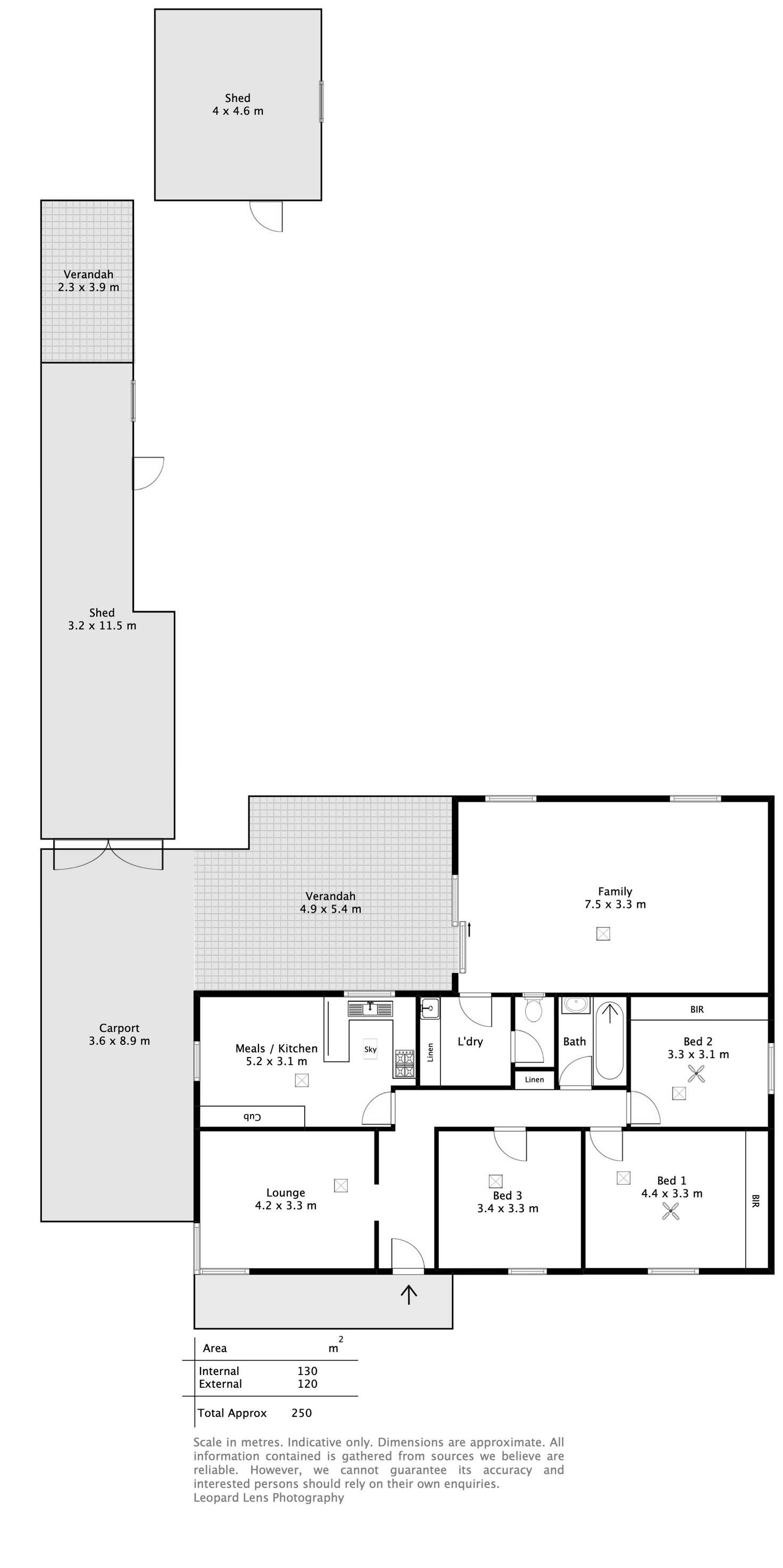 Floorplan of Homely house listing, 16 Folland Avenue, Northfield SA 5085