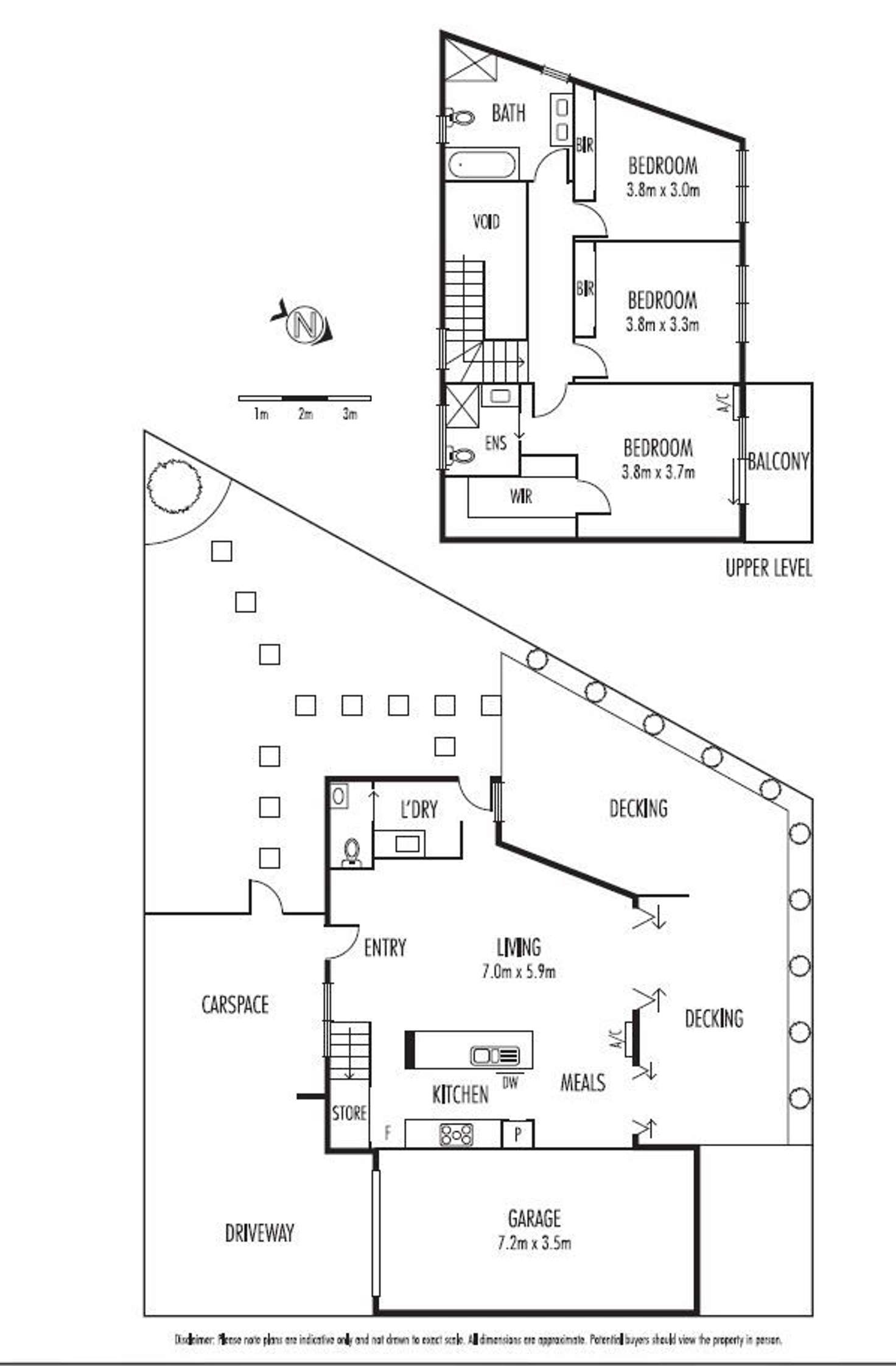 Floorplan of Homely house listing, 4/28 Millers Road, Brooklyn VIC 3012