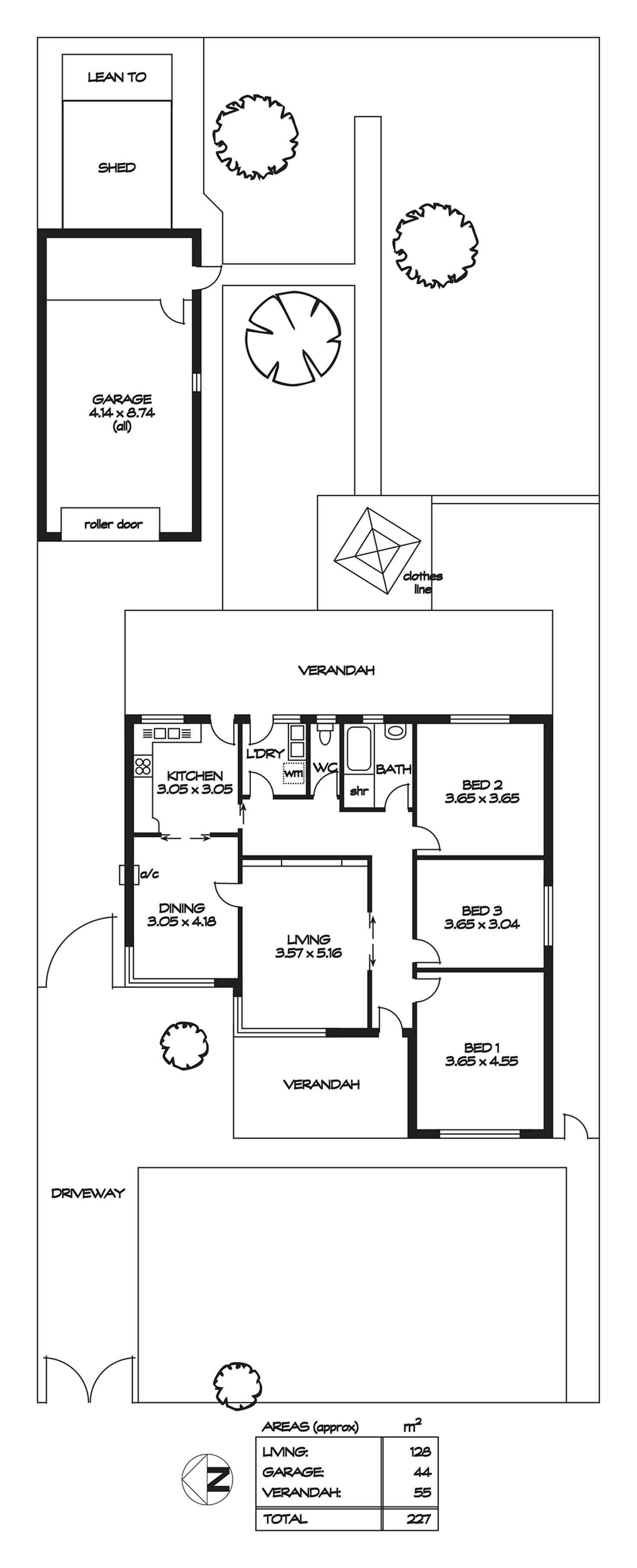 Floorplan of Homely house listing, 11 Wattle Avenue, Campbelltown SA 5074